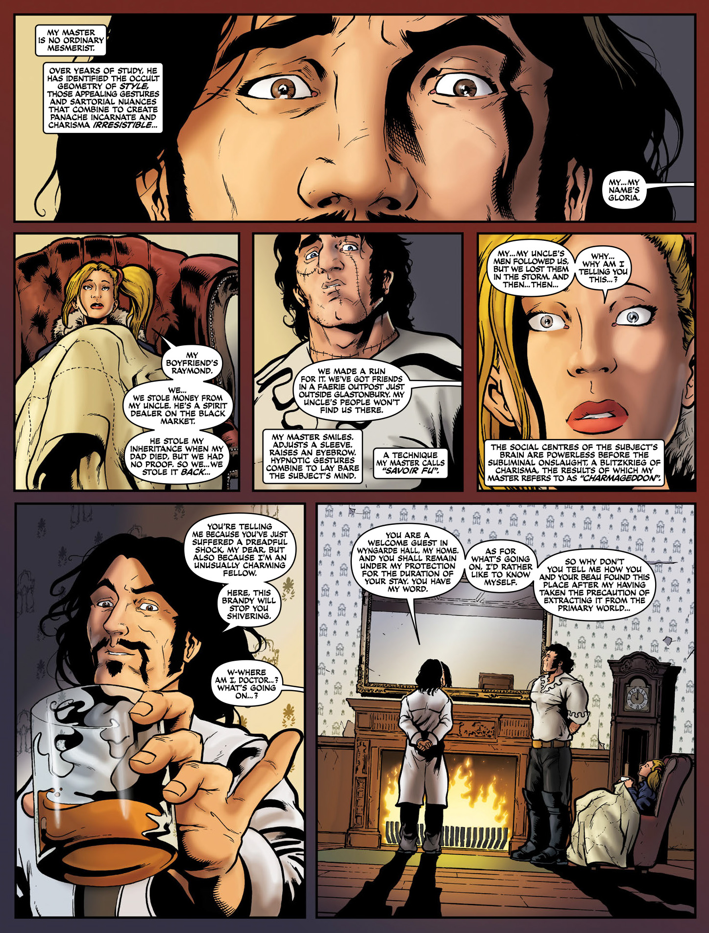 Read online Dandridge: Return of the Chap comic -  Issue # TPB - 44