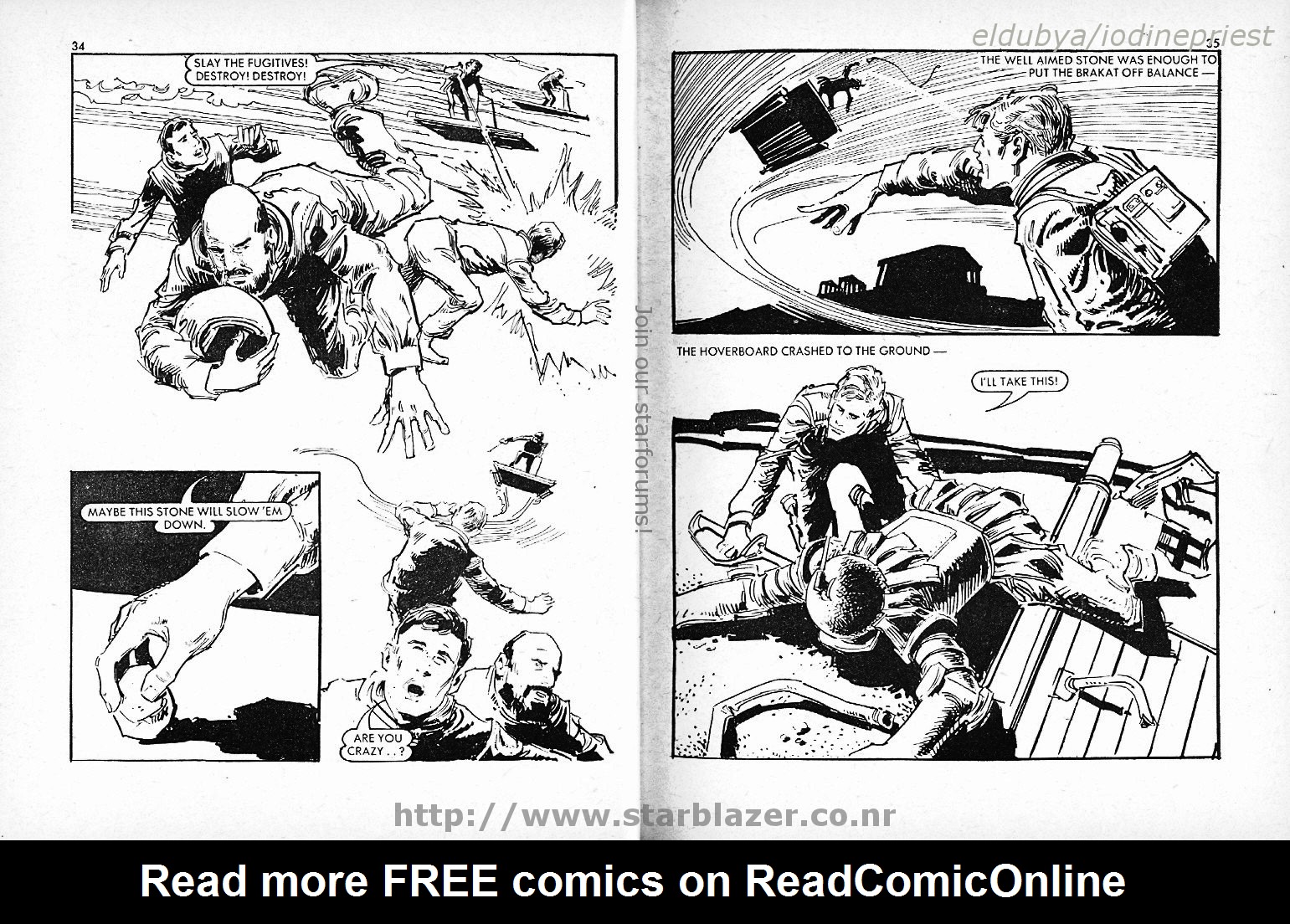 Read online Starblazer comic -  Issue #129 - 19
