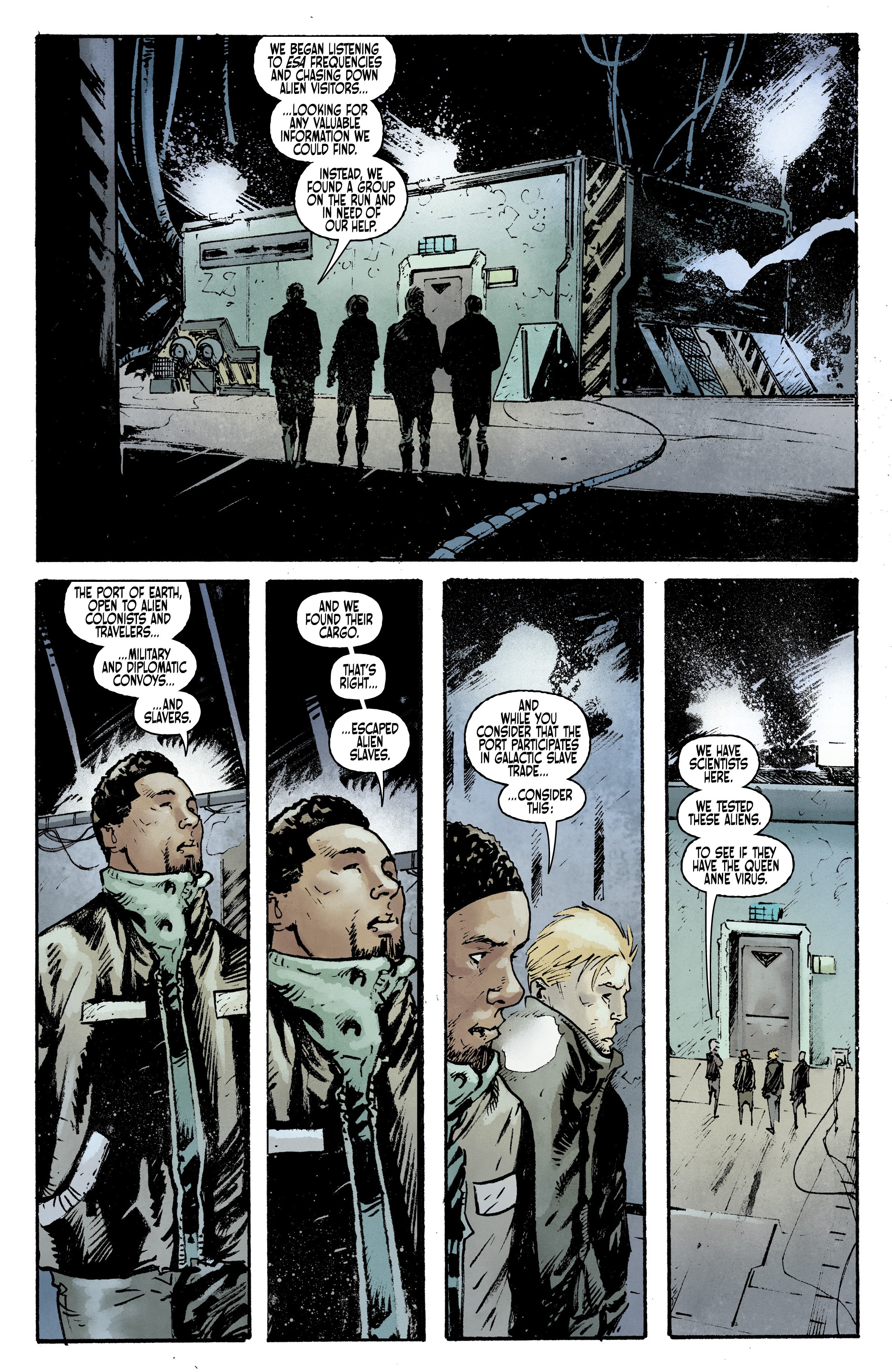 Read online Port of Earth comic -  Issue #10 - 18