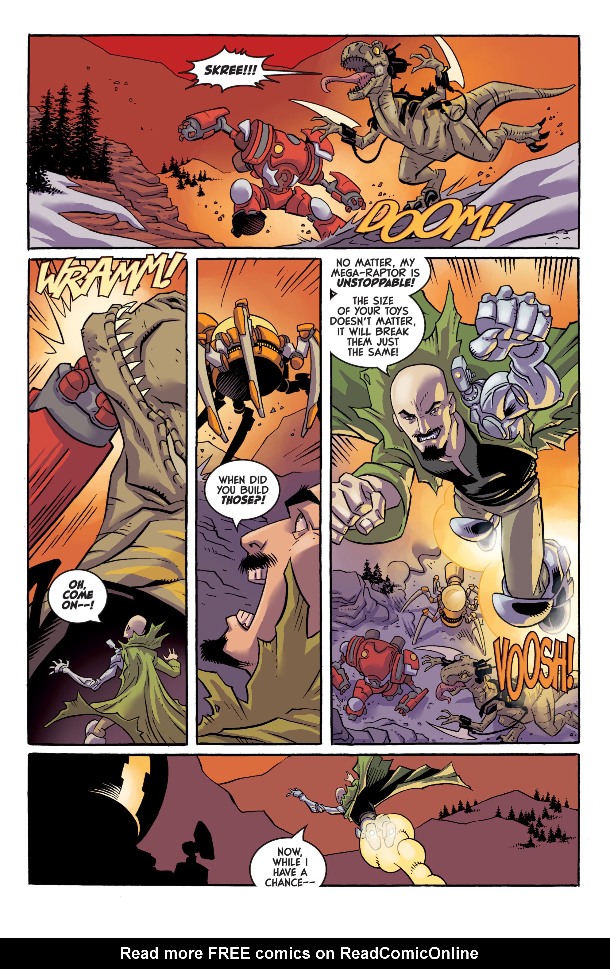 Read online Super Dinosaur (2011) comic -  Issue #5 - 5