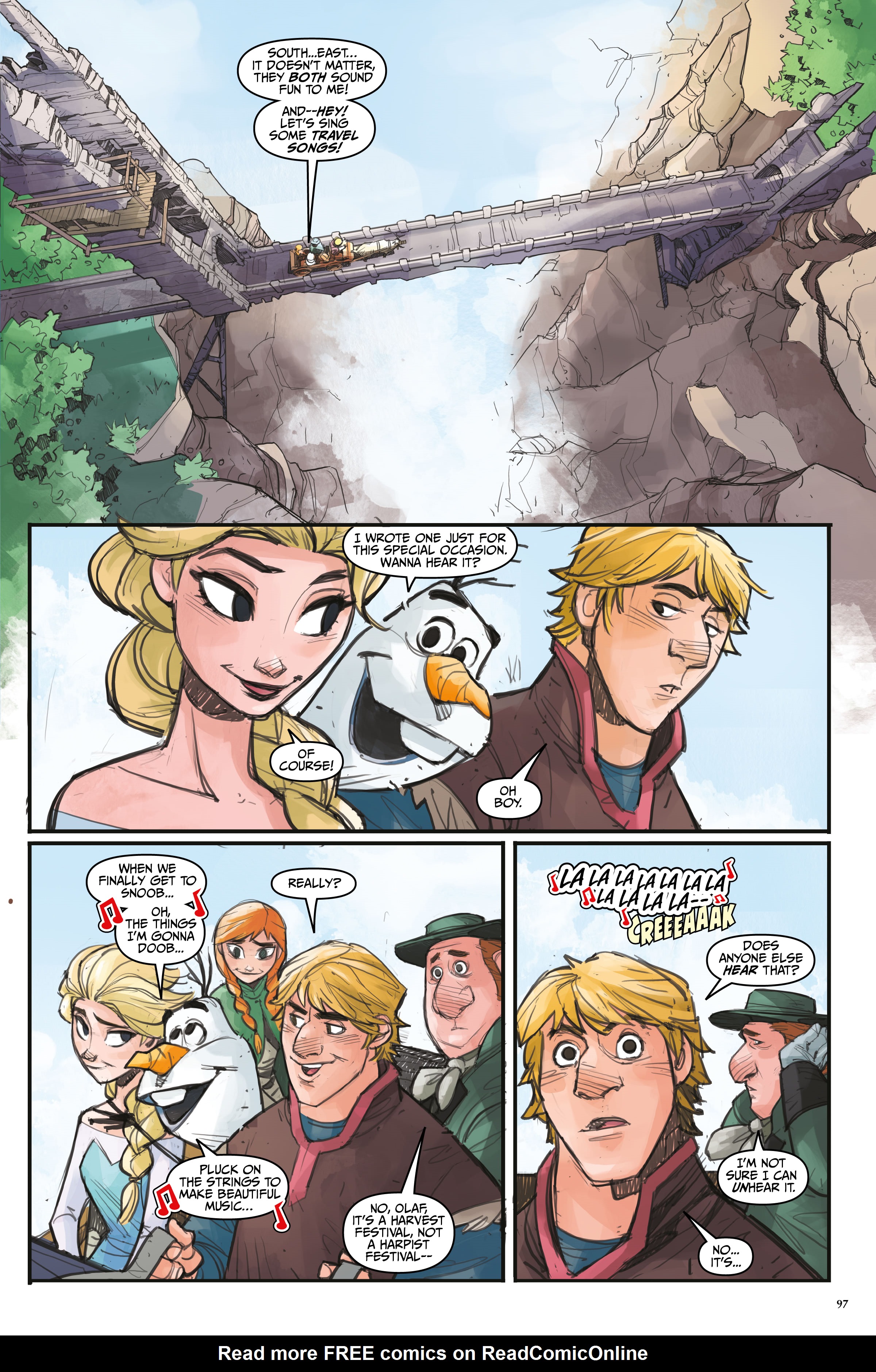 Read online Disney Frozen Library Edition comic -  Issue # TPB (Part 1) - 99