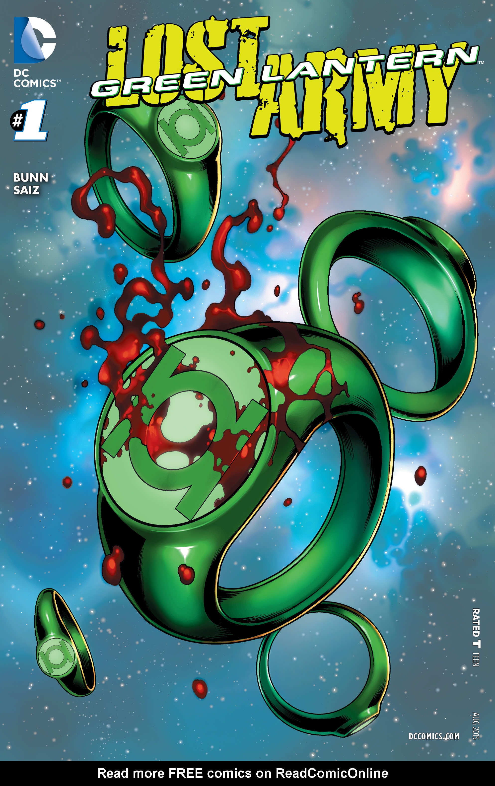 Read online Green Lantern: Lost Army comic -  Issue #1 - 1