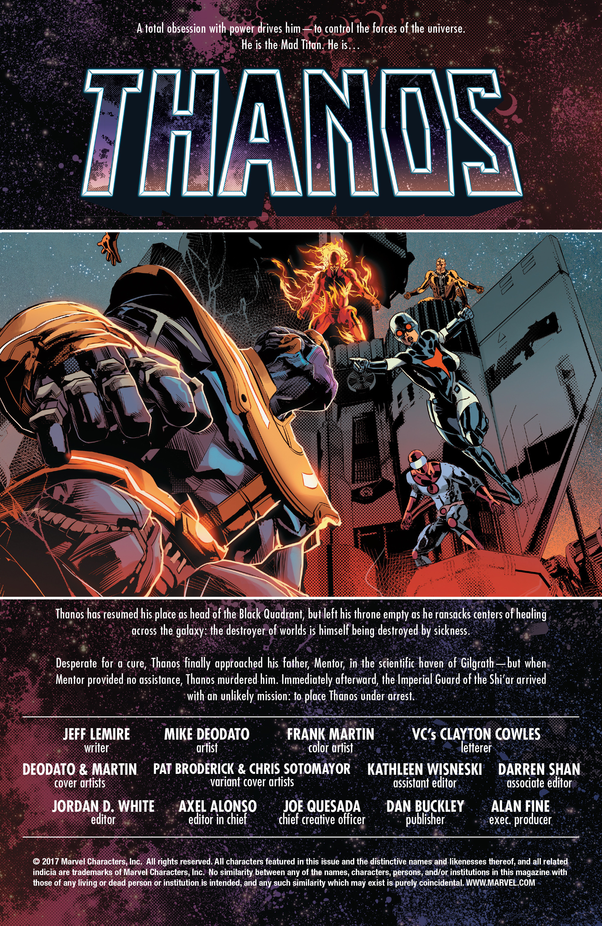 Read online Thanos (2016) comic -  Issue #3 - 3