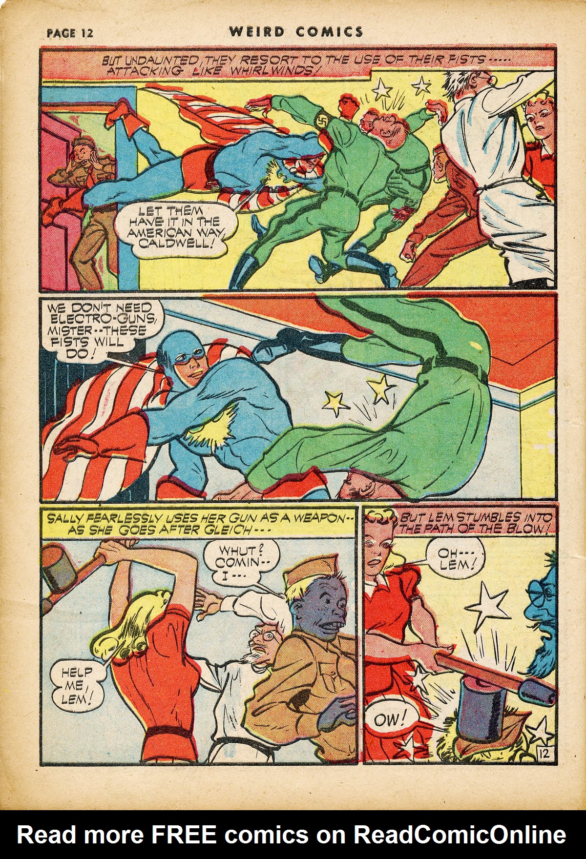 Read online Weird Comics comic -  Issue #19 - 14