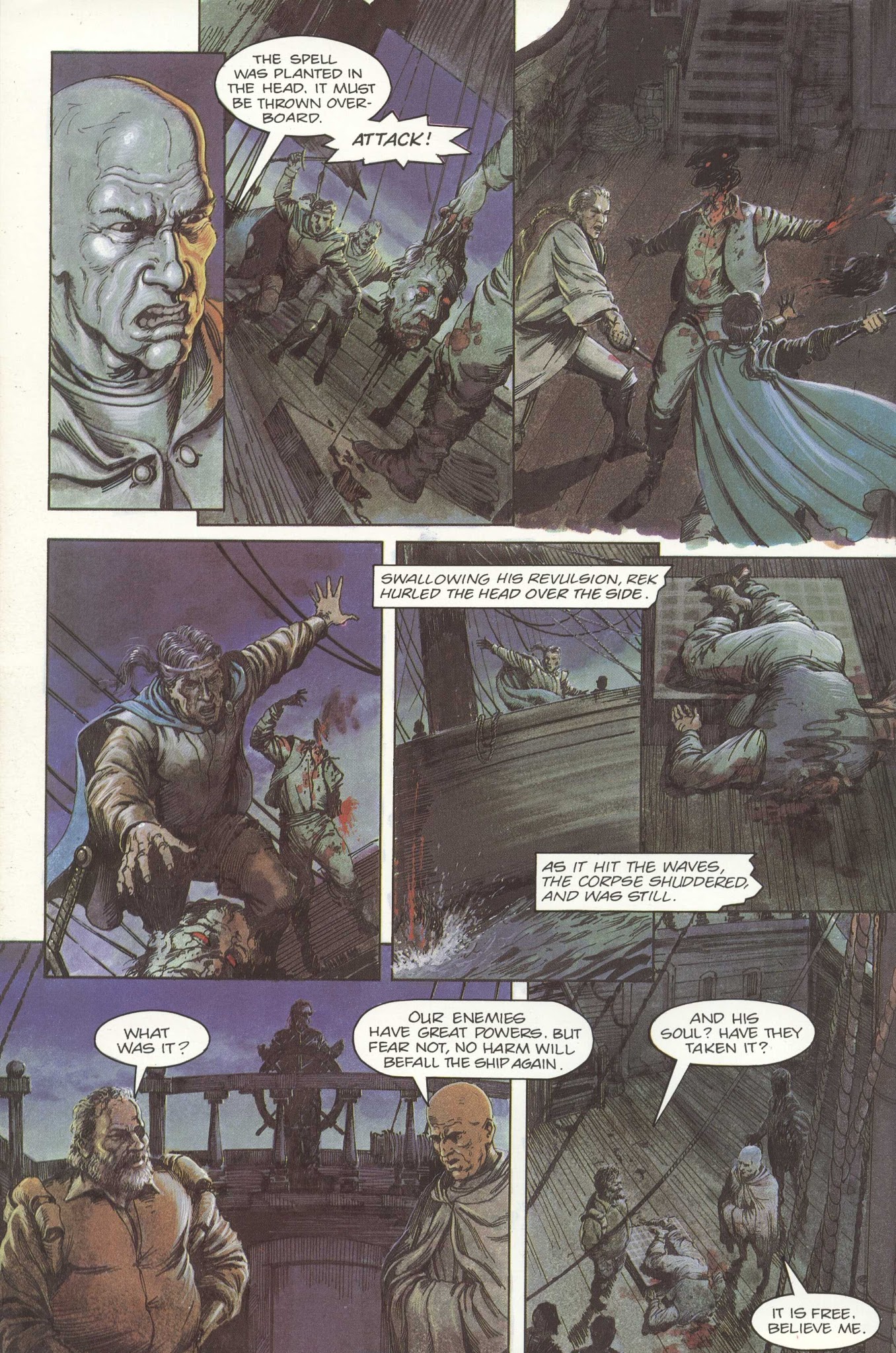 Read online David Gemmell's Legend: A Graphic Novel comic -  Issue # TPB - 43
