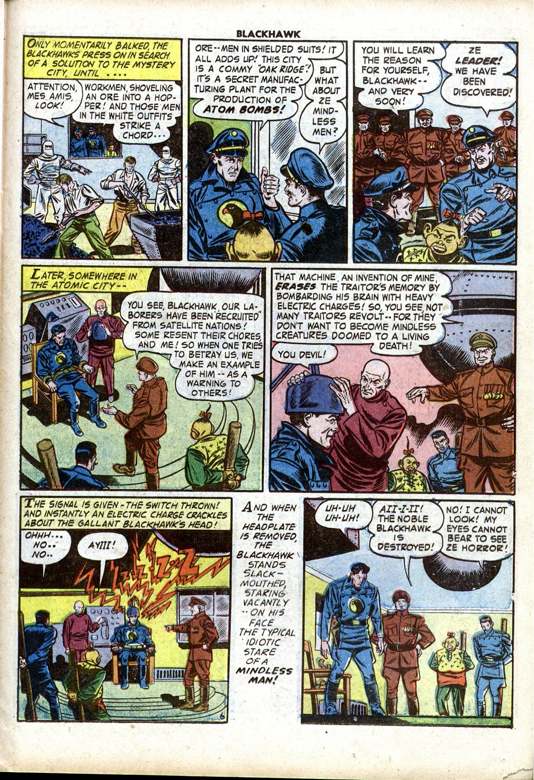 Read online Blackhawk (1957) comic -  Issue #65 - 23