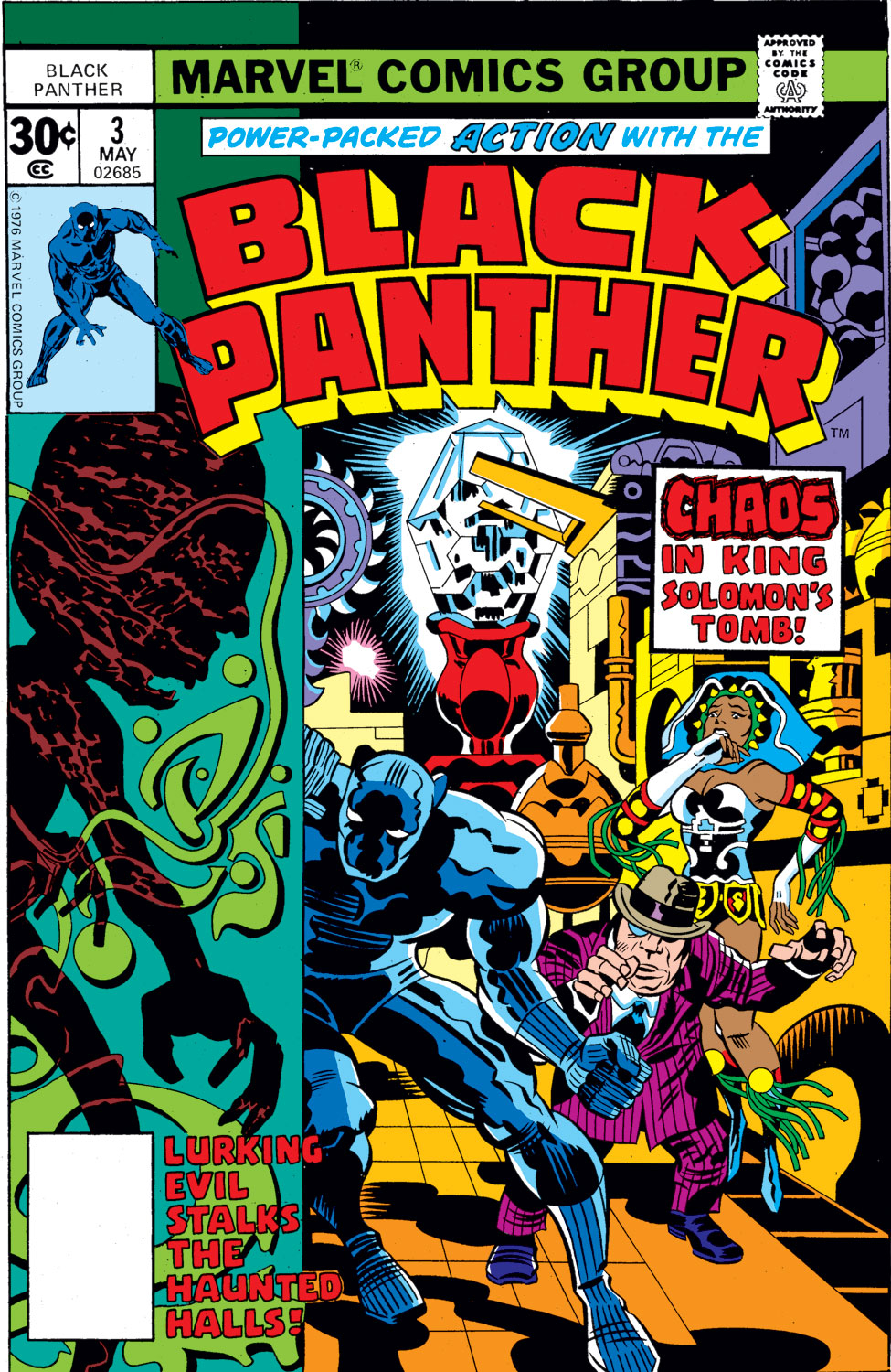 Read online Black Panther (1977) comic -  Issue #3 - 1
