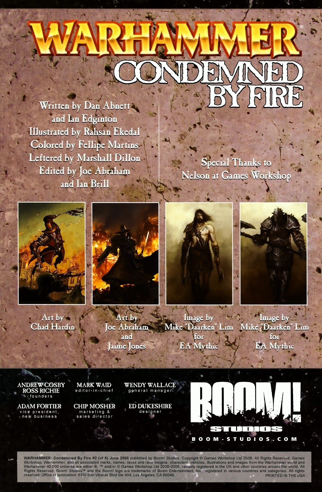 Read online Warhammer: Condemned By Fire comic -  Issue #2 - 3