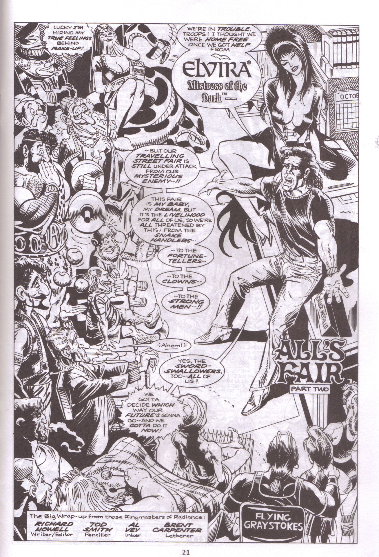Read online Elvira, Mistress of the Dark comic -  Issue #53 - 18