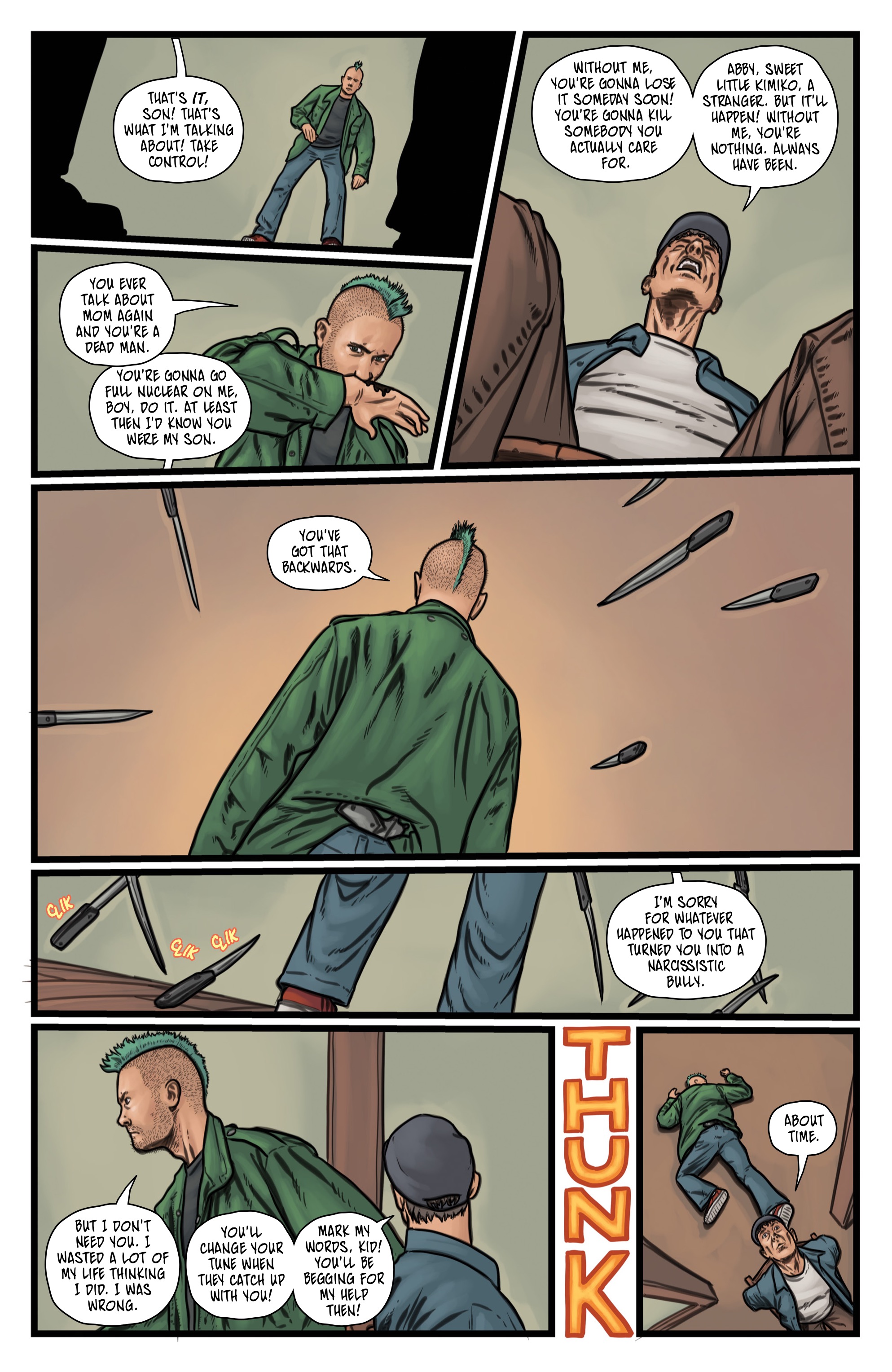 Read online Throwaways comic -  Issue #4 - 21