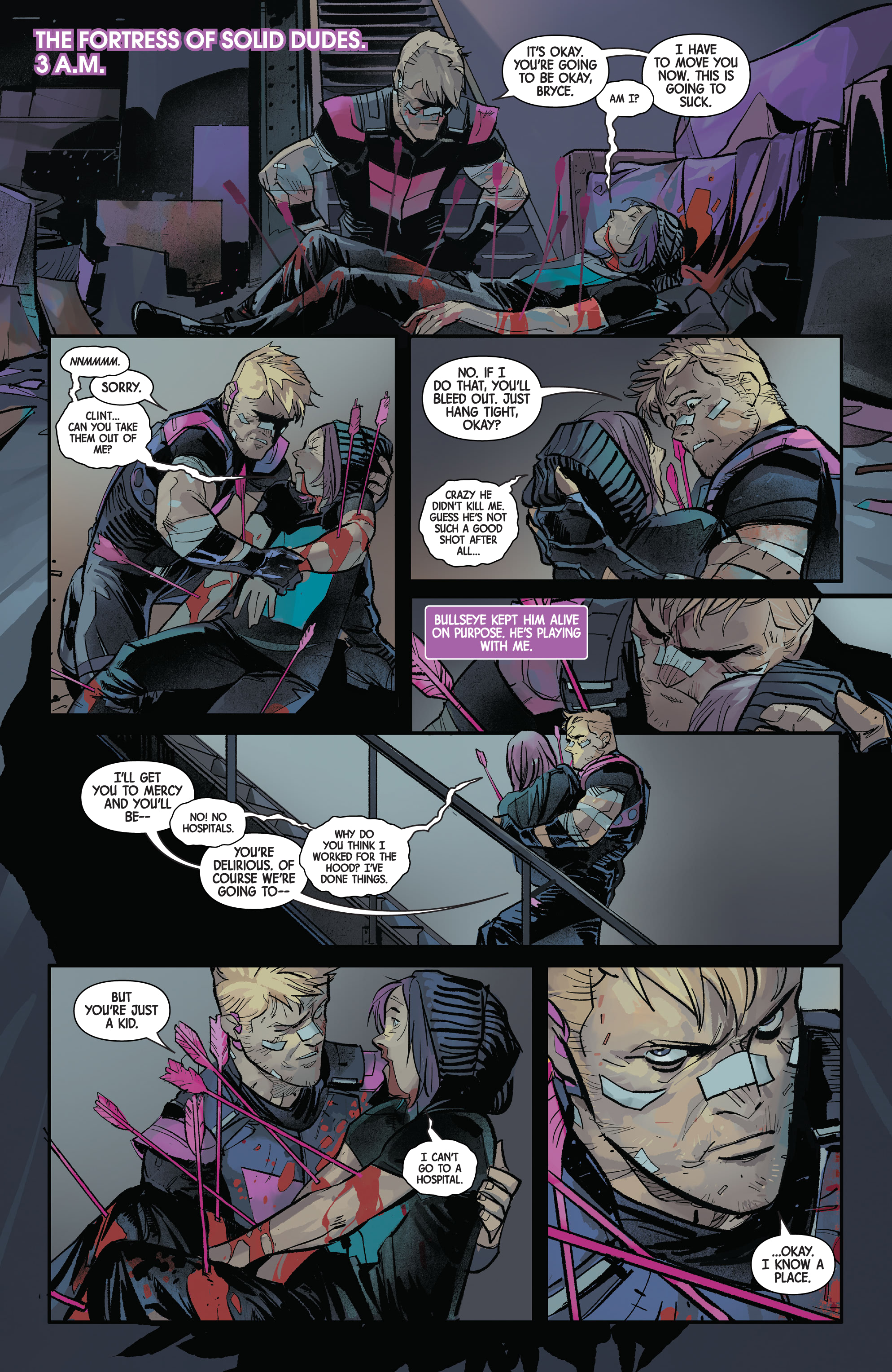 Read online Hawkeye: Freefall comic -  Issue #6 - 4