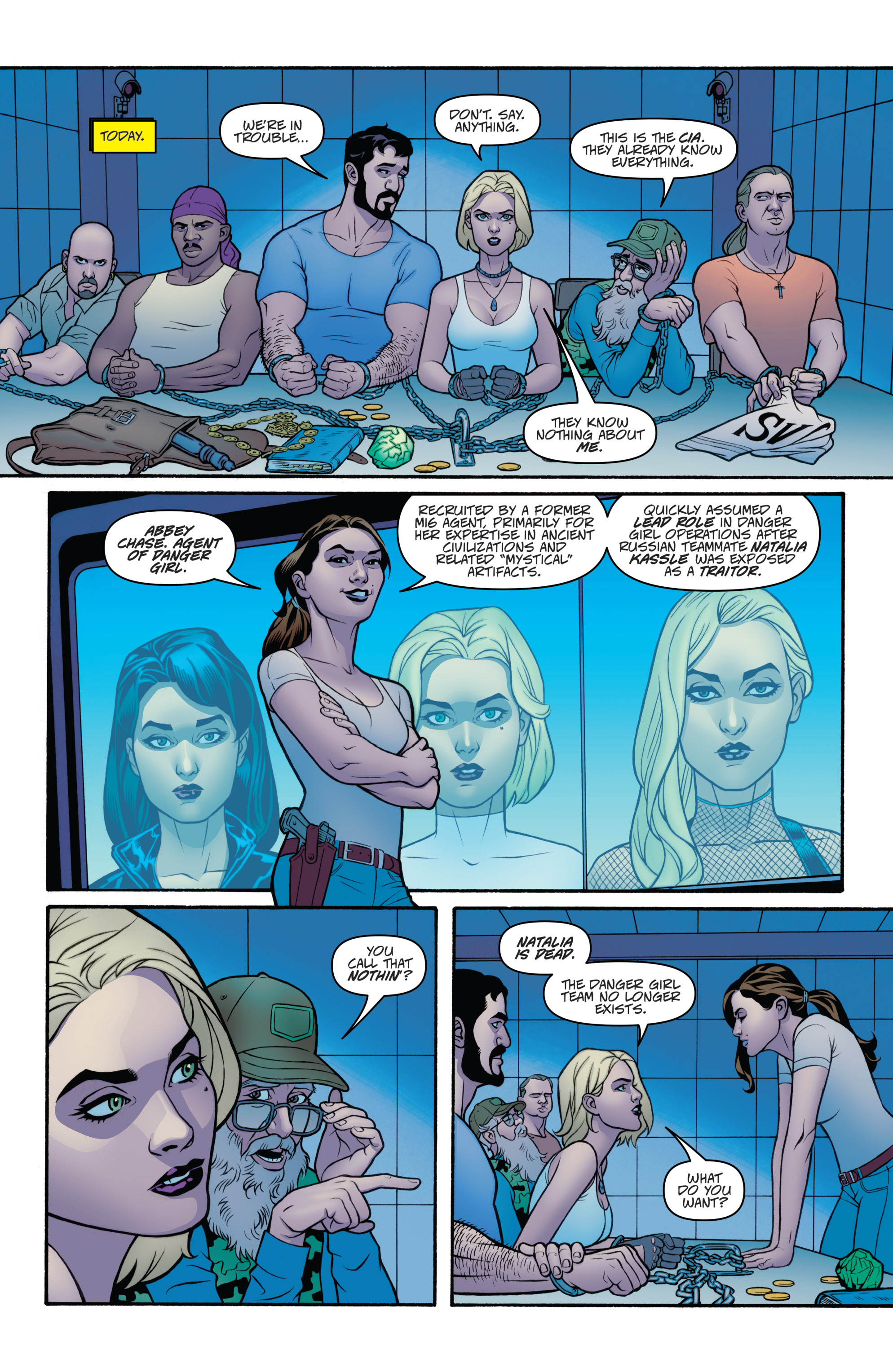 Read online Danger Girl: Renegade comic -  Issue #3 - 10