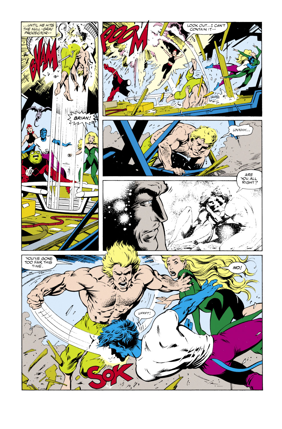 Read online Excalibur (1988) comic -  Issue #43 - 14