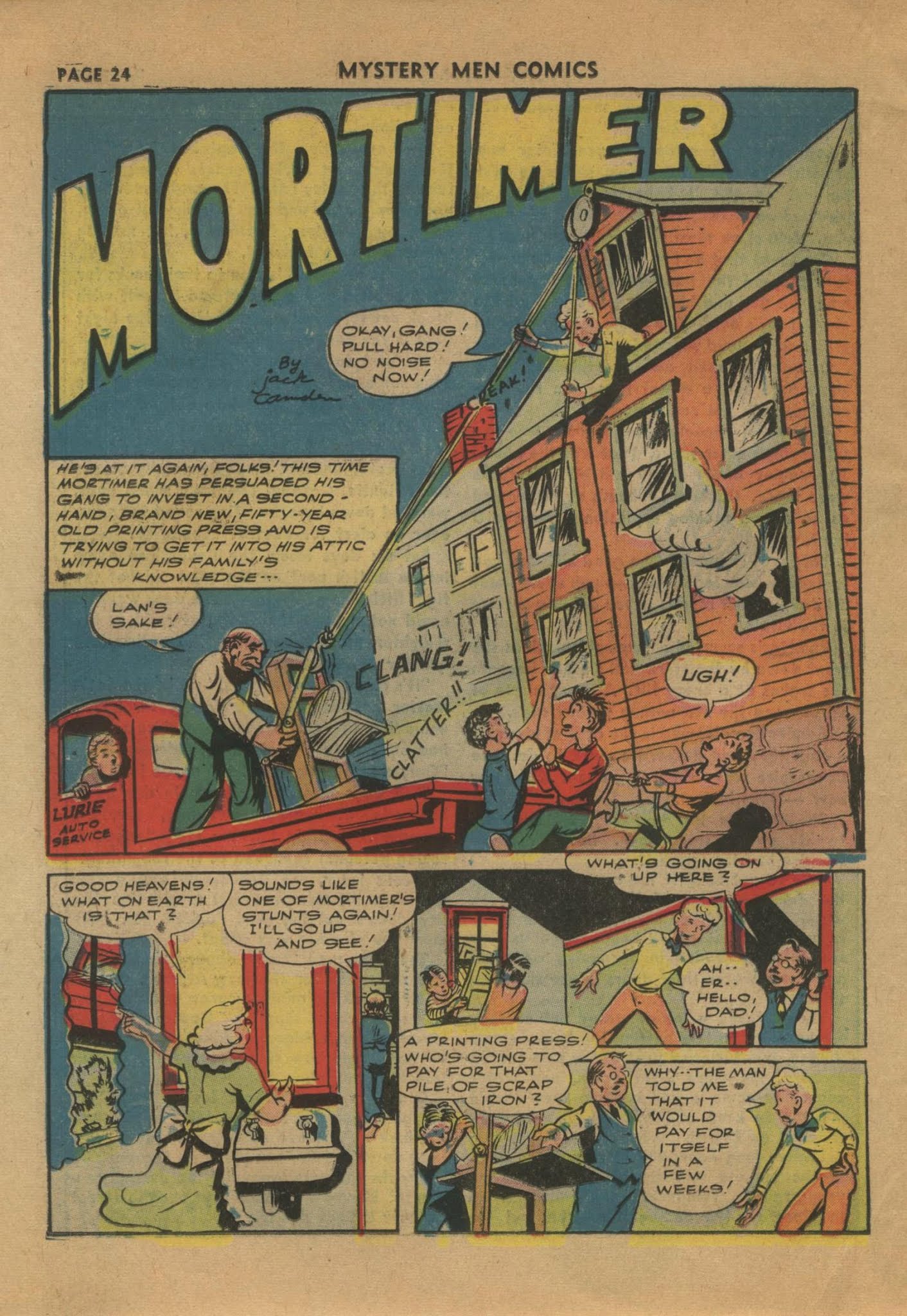 Read online Mystery Men Comics comic -  Issue #31 - 26