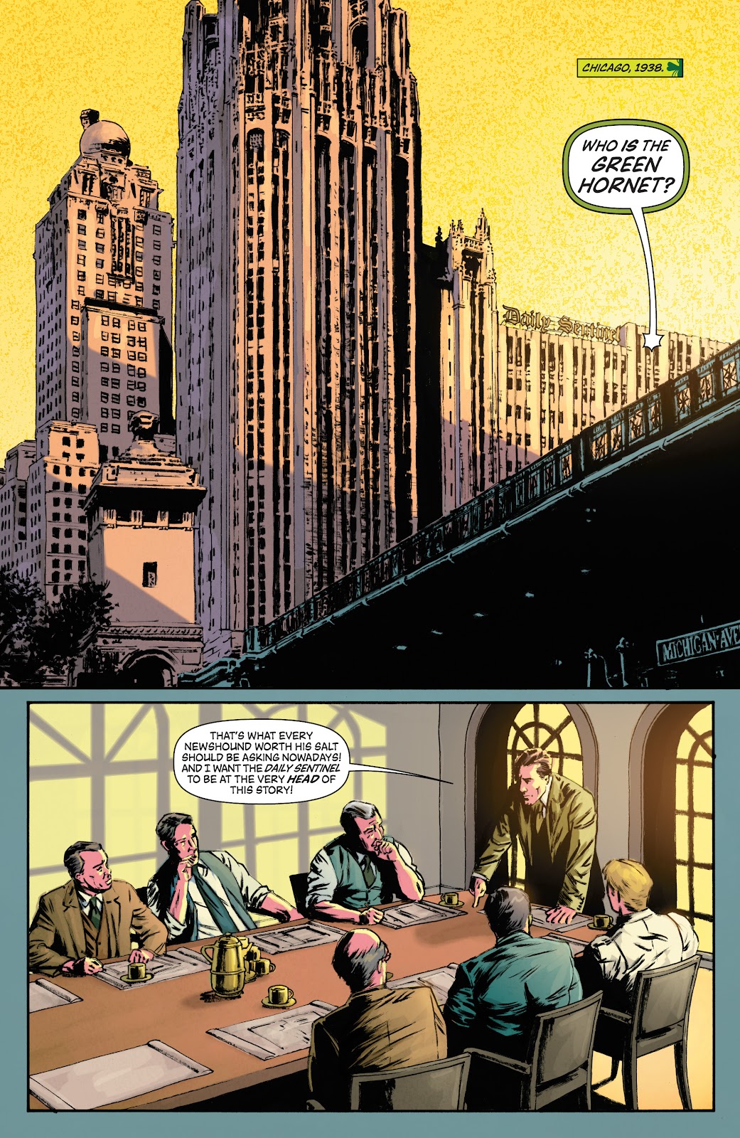 Green Hornet: Year One issue 7 - Page 3