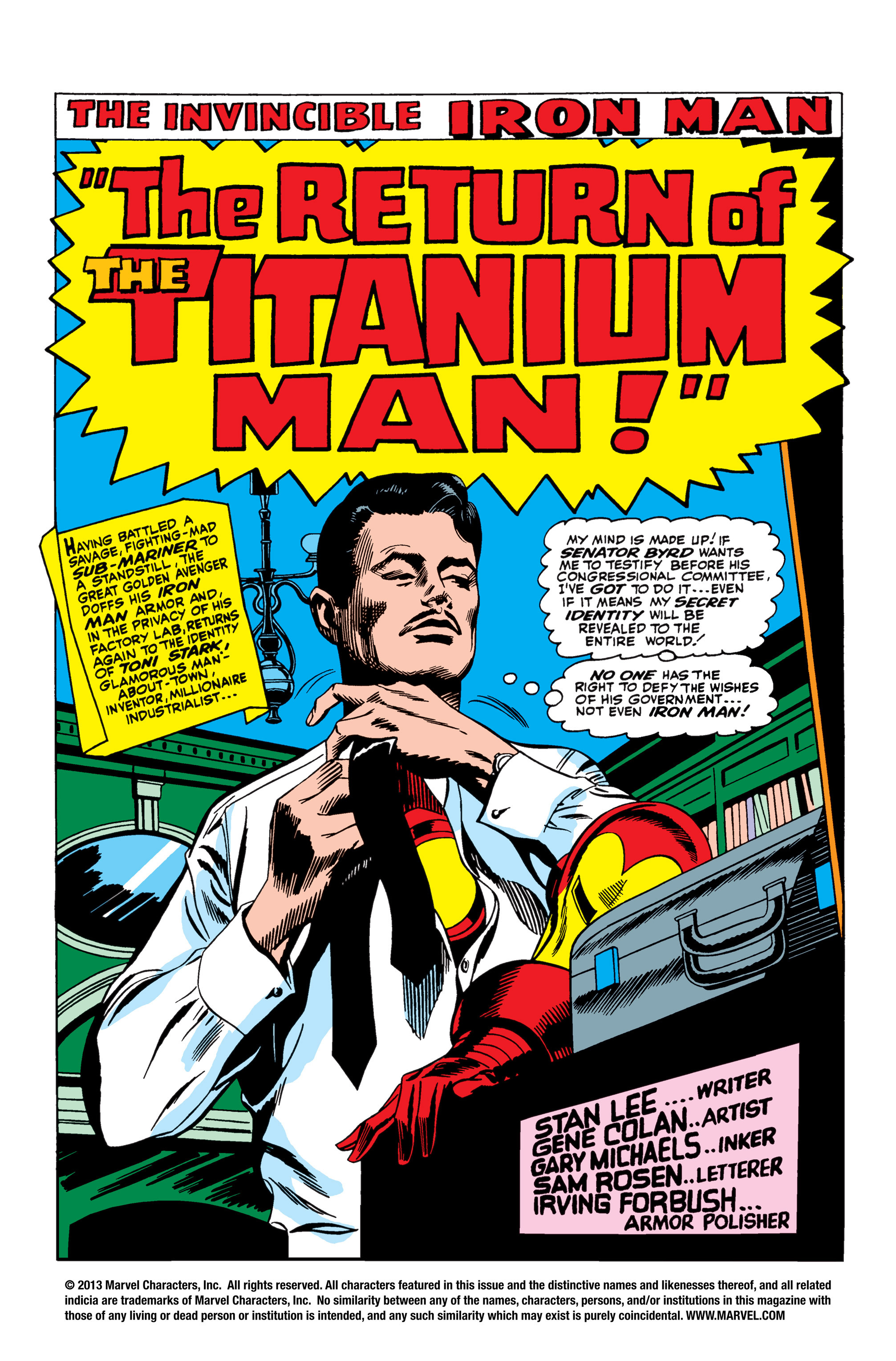 Read online Marvel Masterworks: The Invincible Iron Man comic -  Issue # TPB 3 (Part 4) - 49