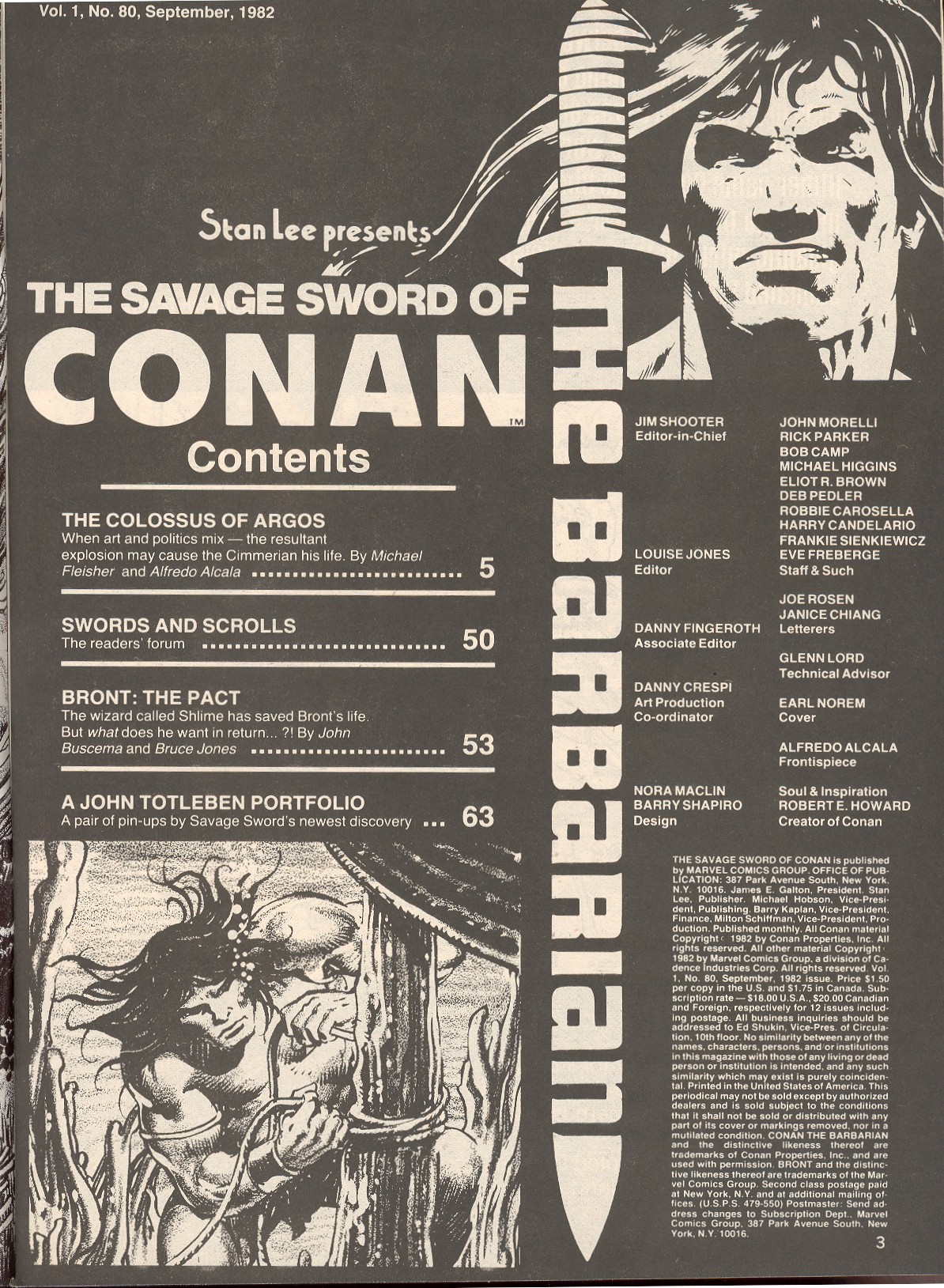 Read online The Savage Sword Of Conan comic -  Issue #80 - 3