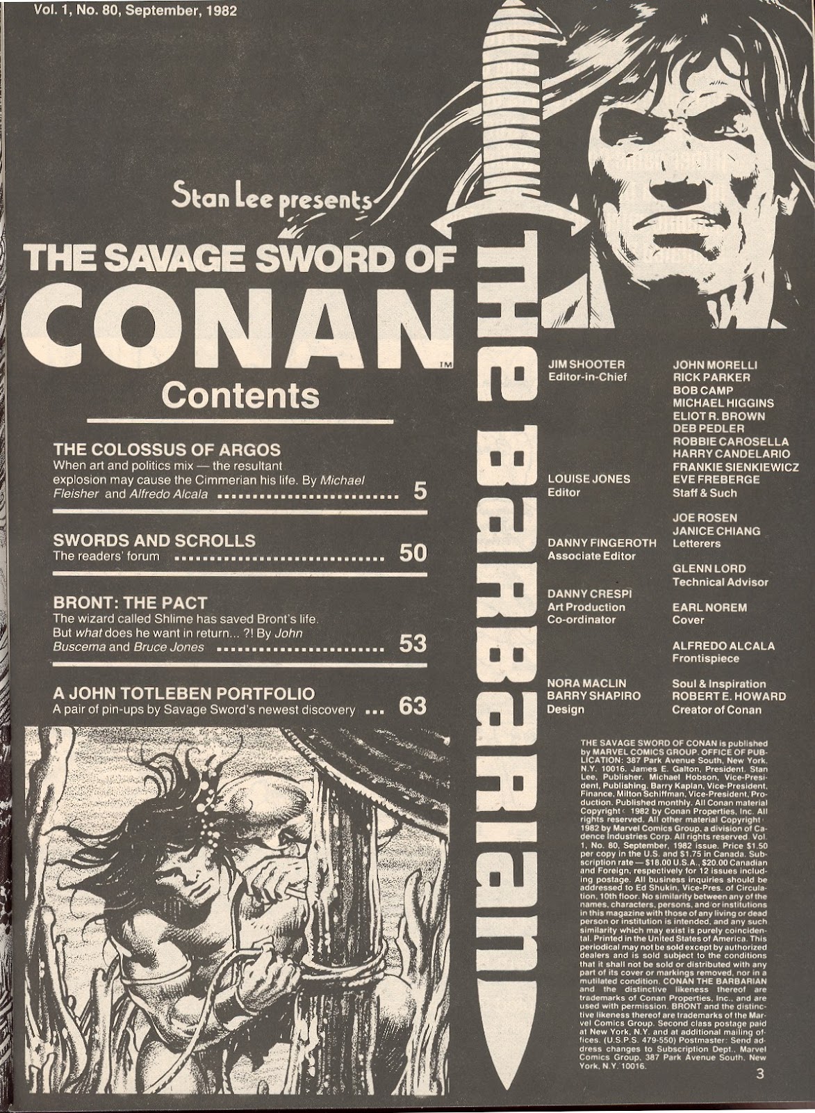 The Savage Sword Of Conan issue 80 - Page 3