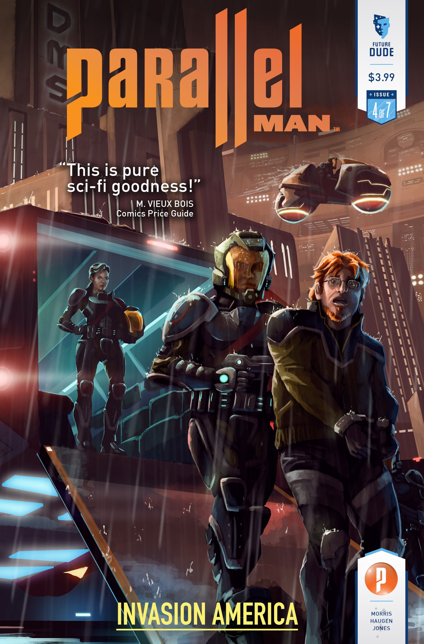 Read online Parallel Man comic -  Issue #4 - 1