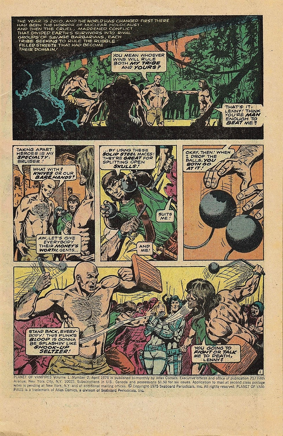 Read online Planet of Vampires comic -  Issue #2 - 3