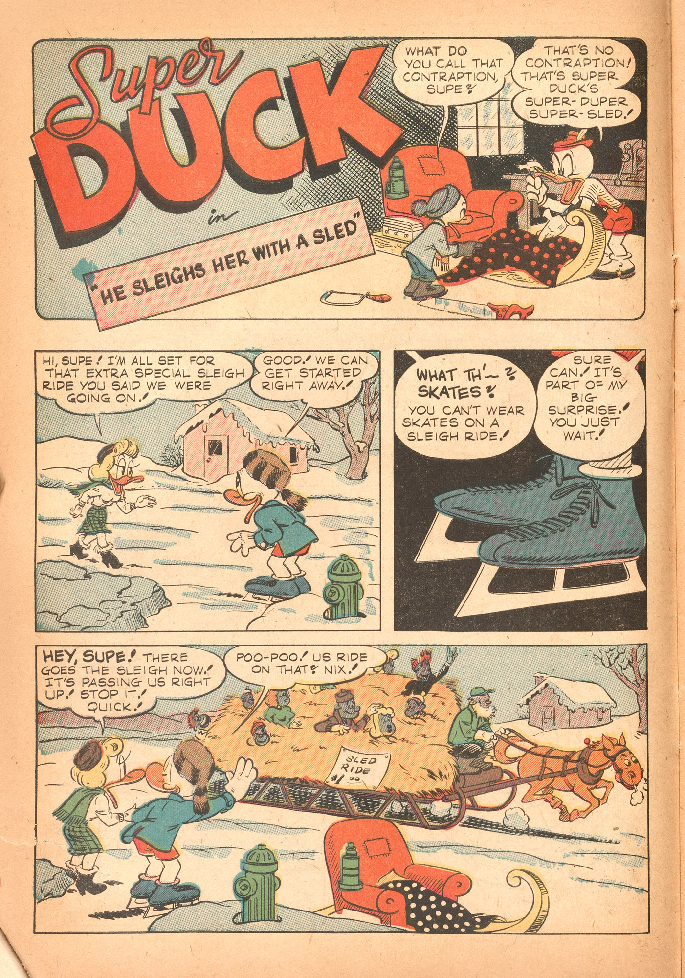 Read online Super Duck Comics comic -  Issue #37 - 14