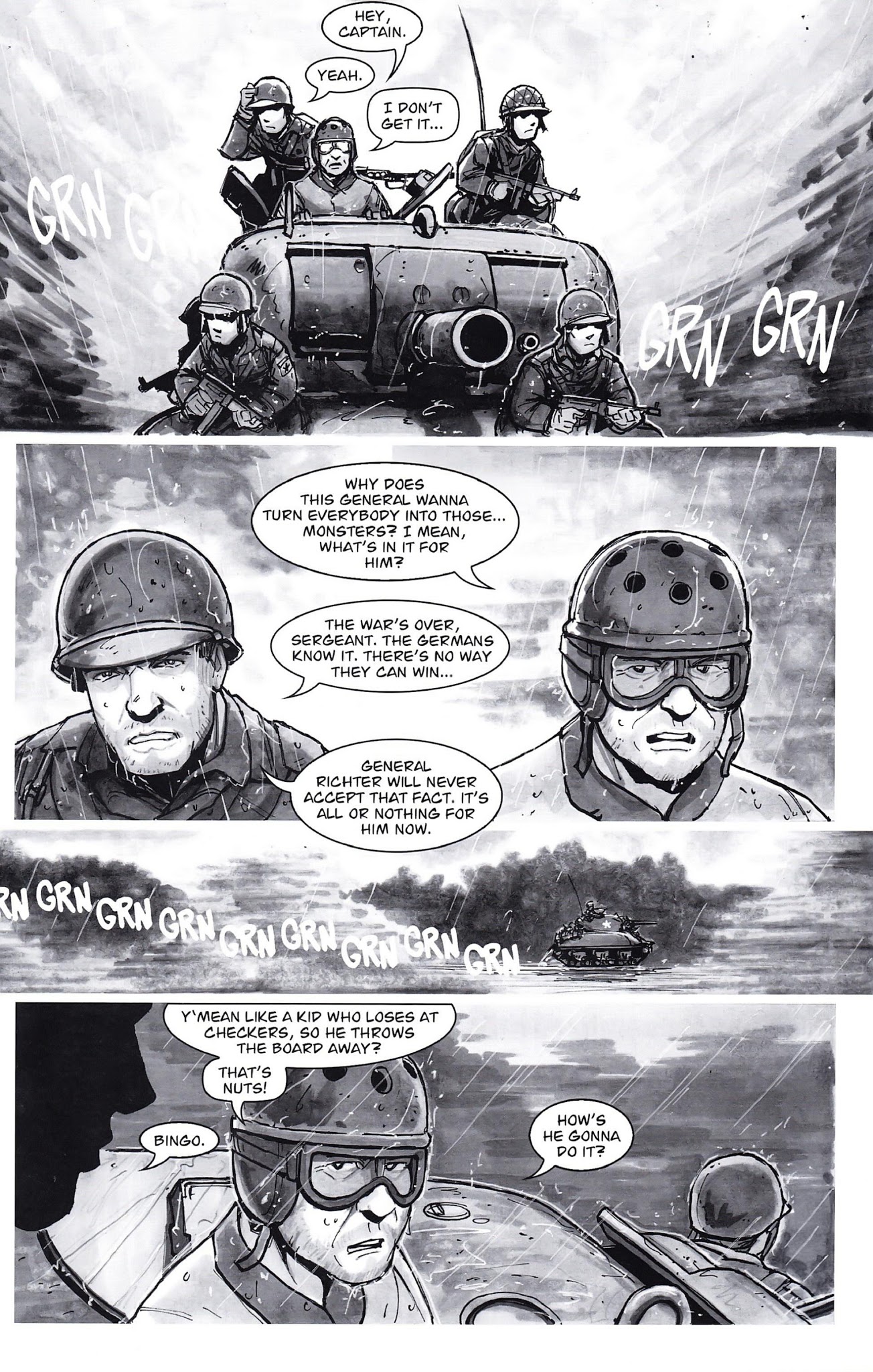 Read online Nazi Zombies comic -  Issue #4 - 4