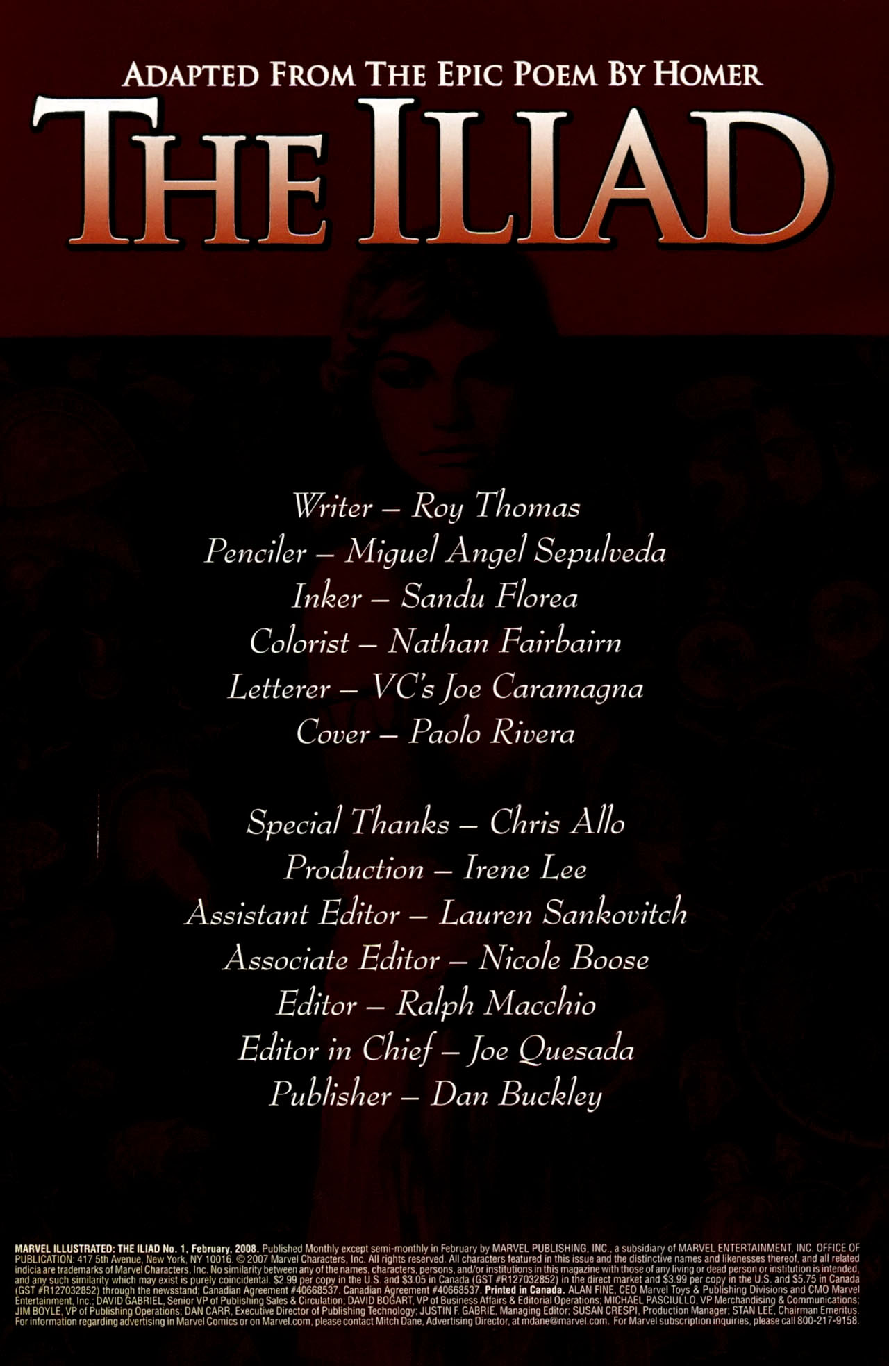 Read online The Iliad comic -  Issue #1 - 2