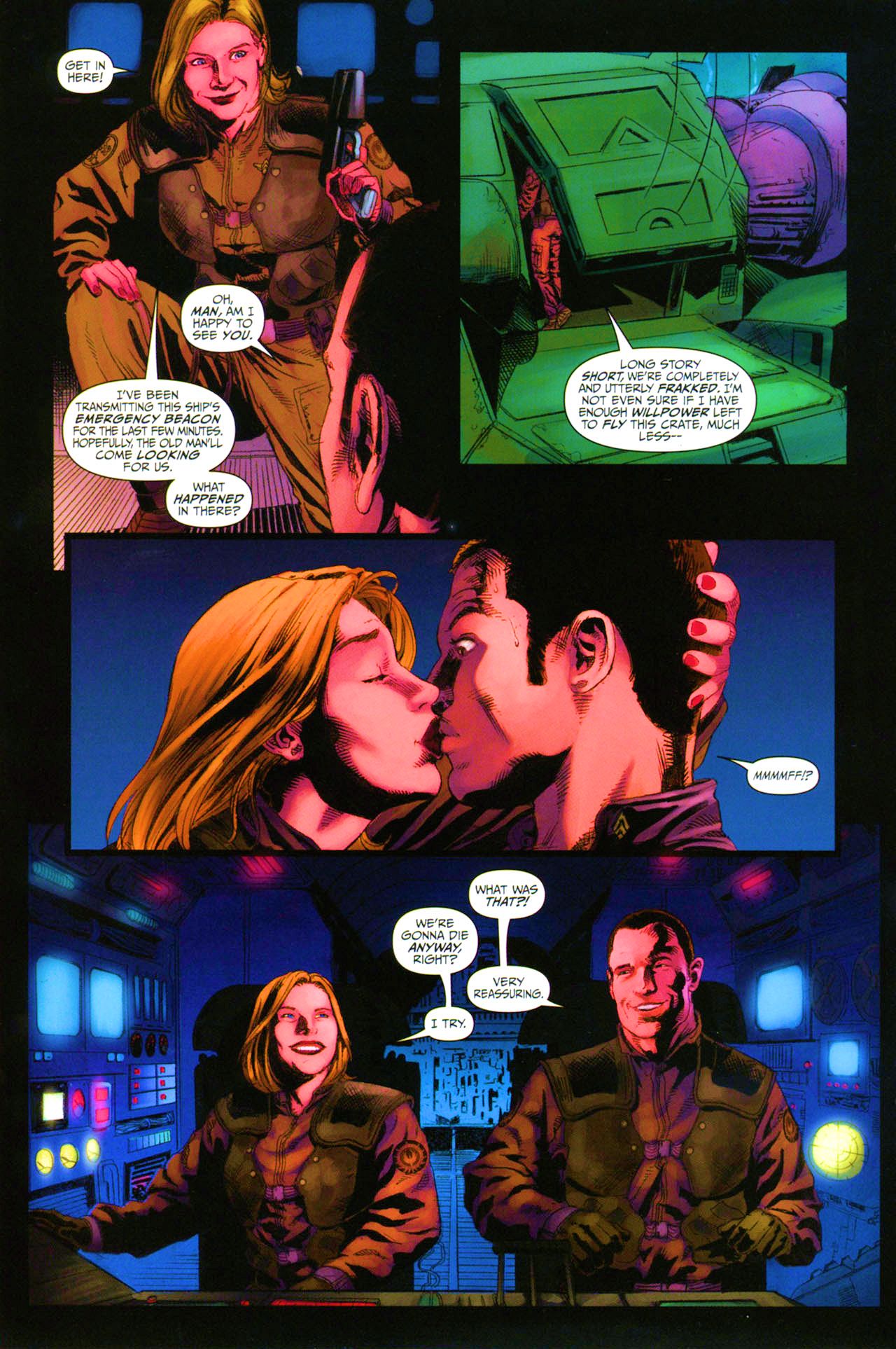 Read online Battlestar Galactica: Season Zero comic -  Issue #5 - 22