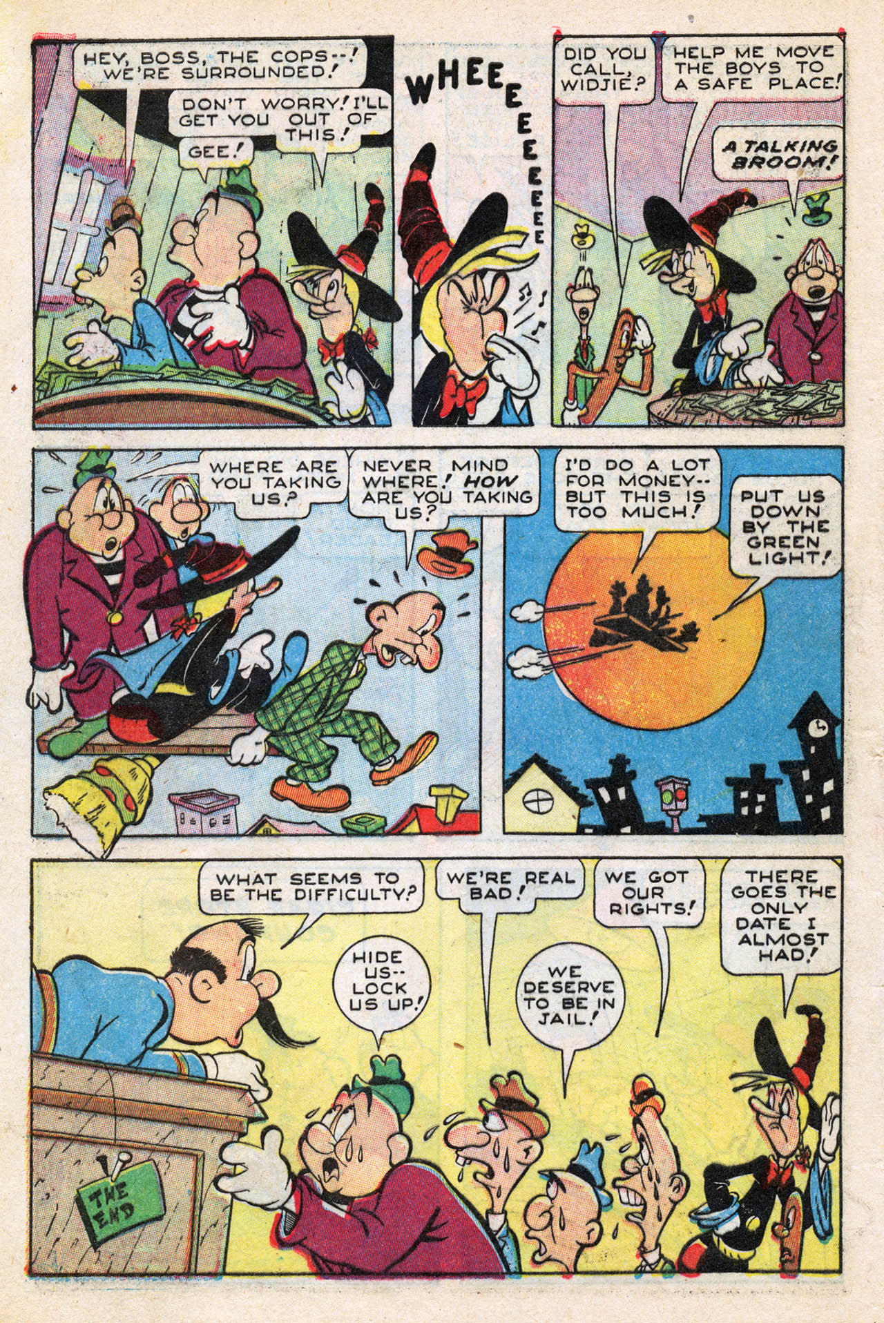 Read online Comedy Comics (1942) comic -  Issue #33 - 39