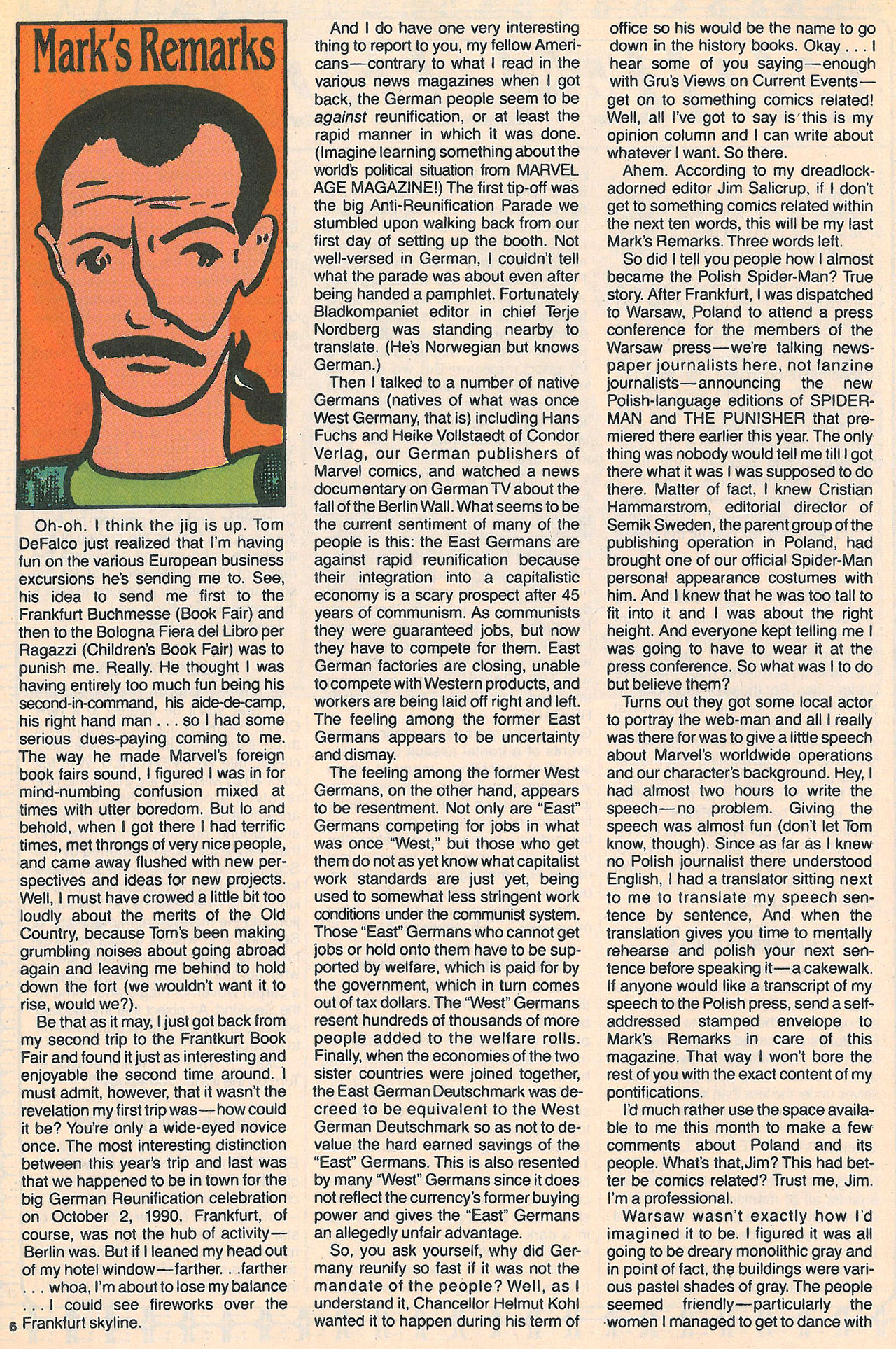 Read online Marvel Age comic -  Issue #97 - 8