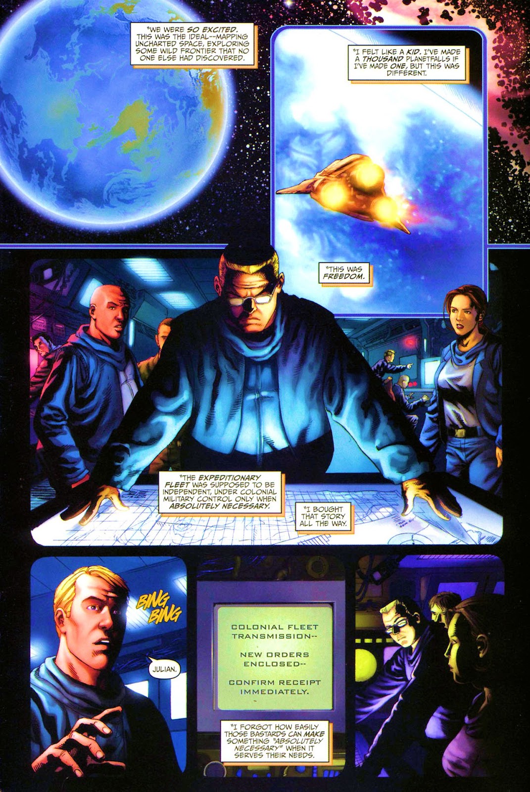 Battlestar Galactica: Season Zero issue 2 - Page 3