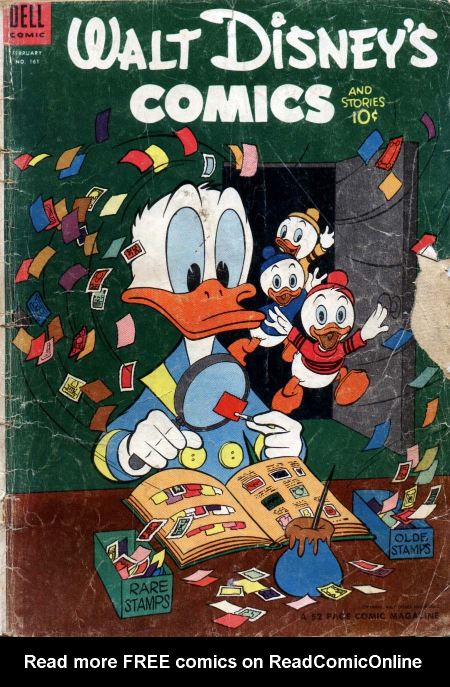 Read online Walt Disney's Comics and Stories comic -  Issue #161 - 1