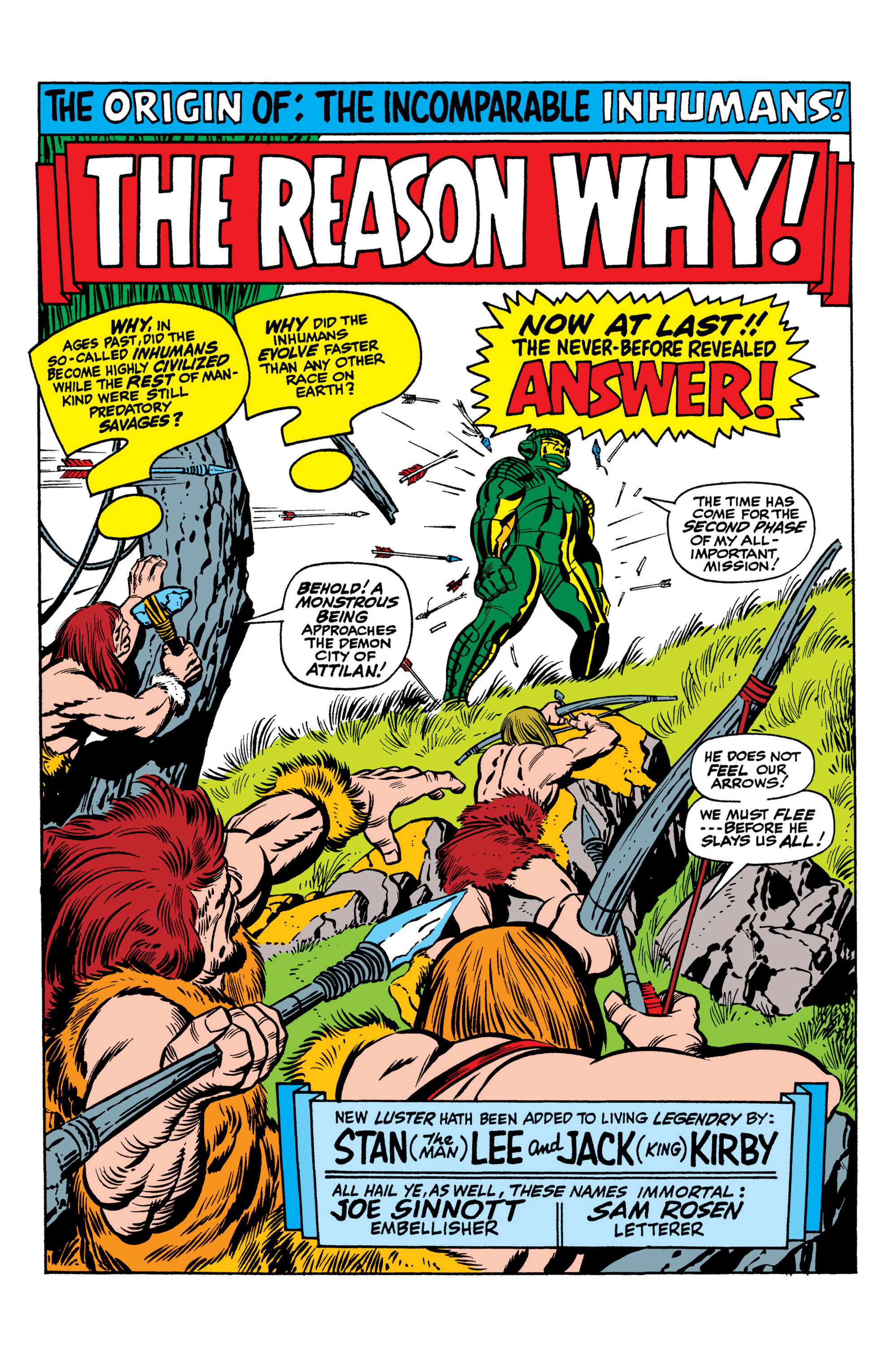 Read online Marvel Masterworks: The Inhumans comic -  Issue # TPB 1 (Part 1) - 13