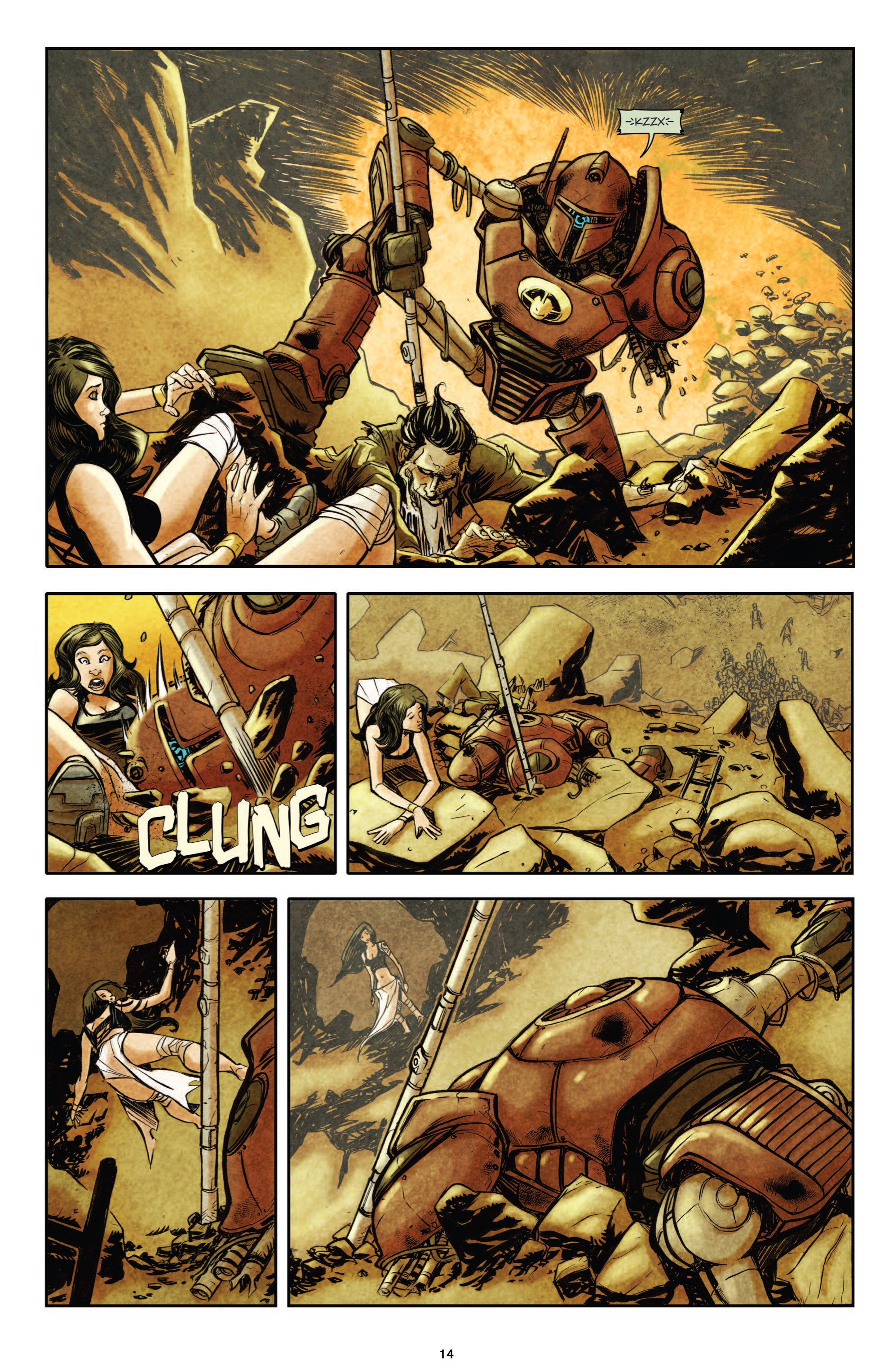 Read online Zombies vs. Robots (2006) comic -  Issue # _Annual 1 - 14