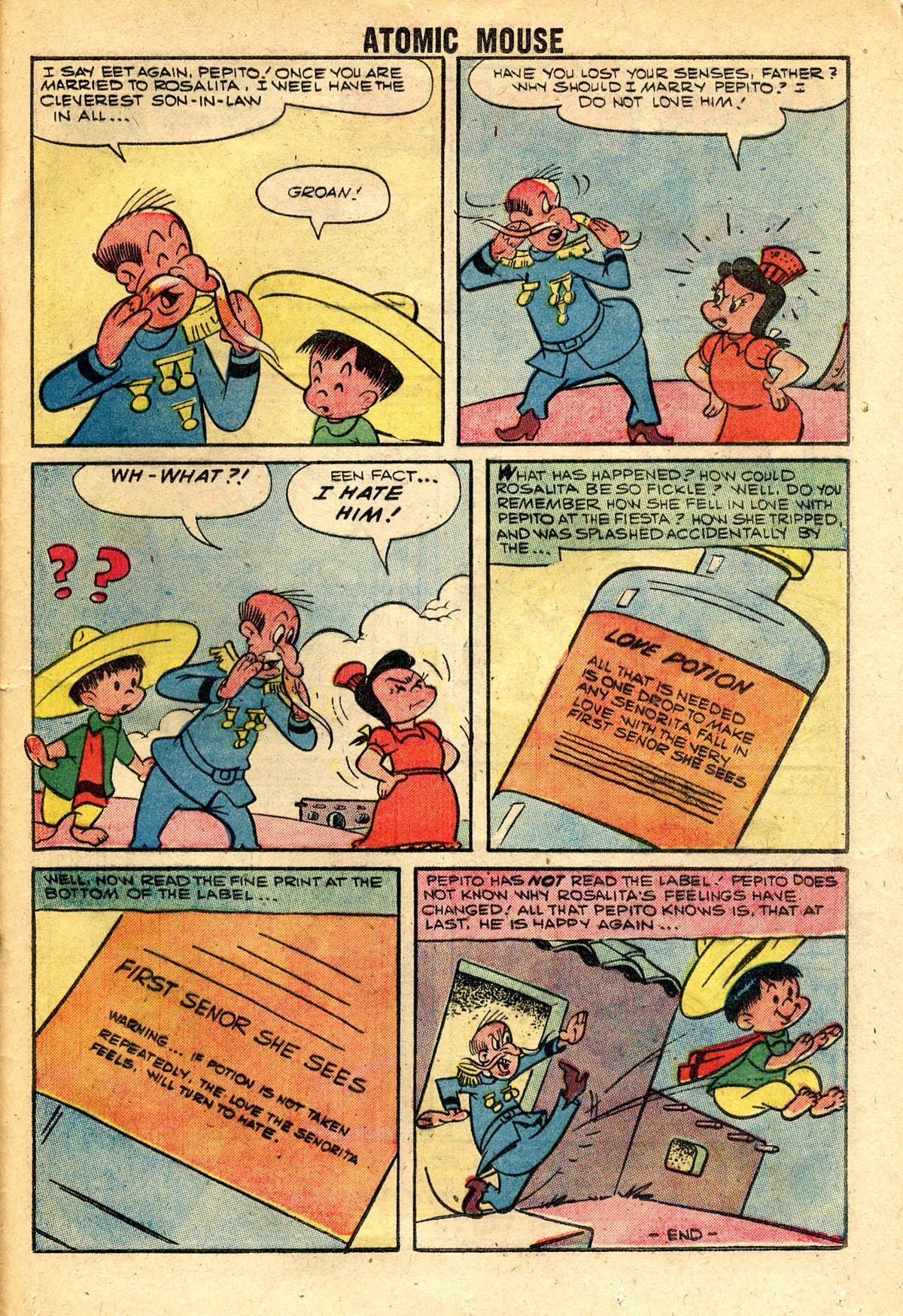 Read online Atomic Mouse comic -  Issue #27 - 25