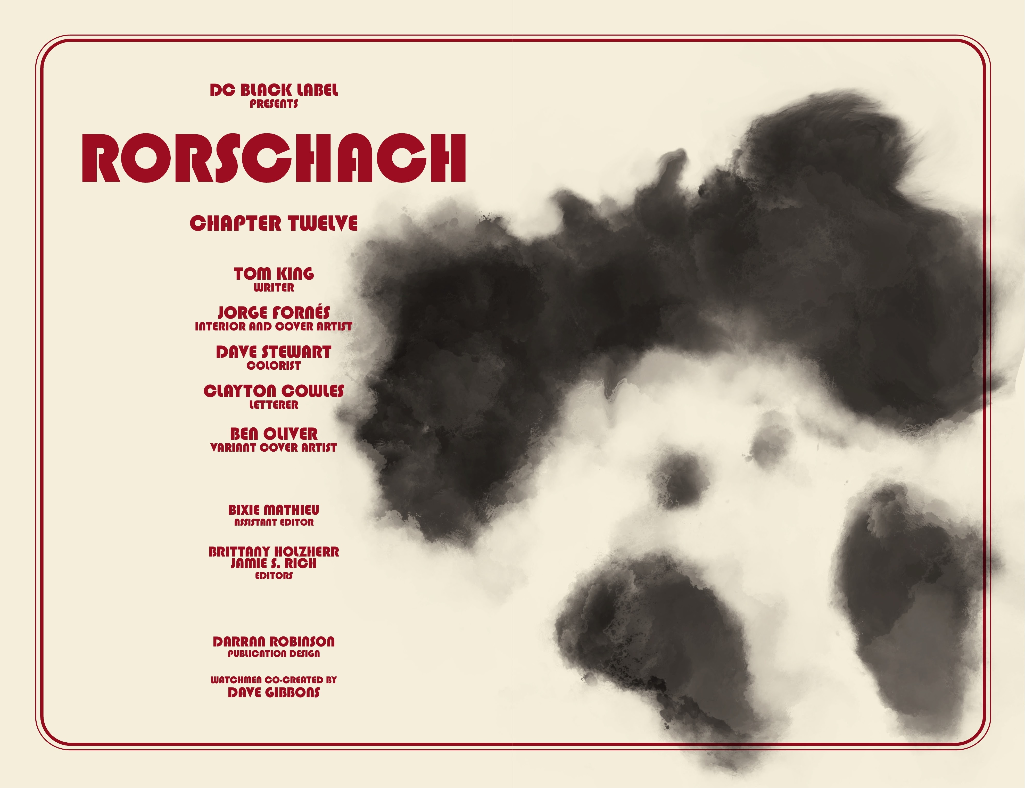 Read online Rorschach comic -  Issue #12 - 3