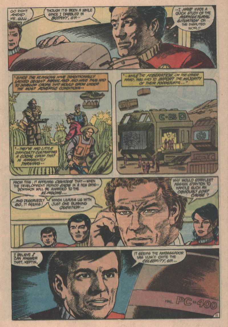 Read online Star Trek (1984) comic -  Issue #31 - 12