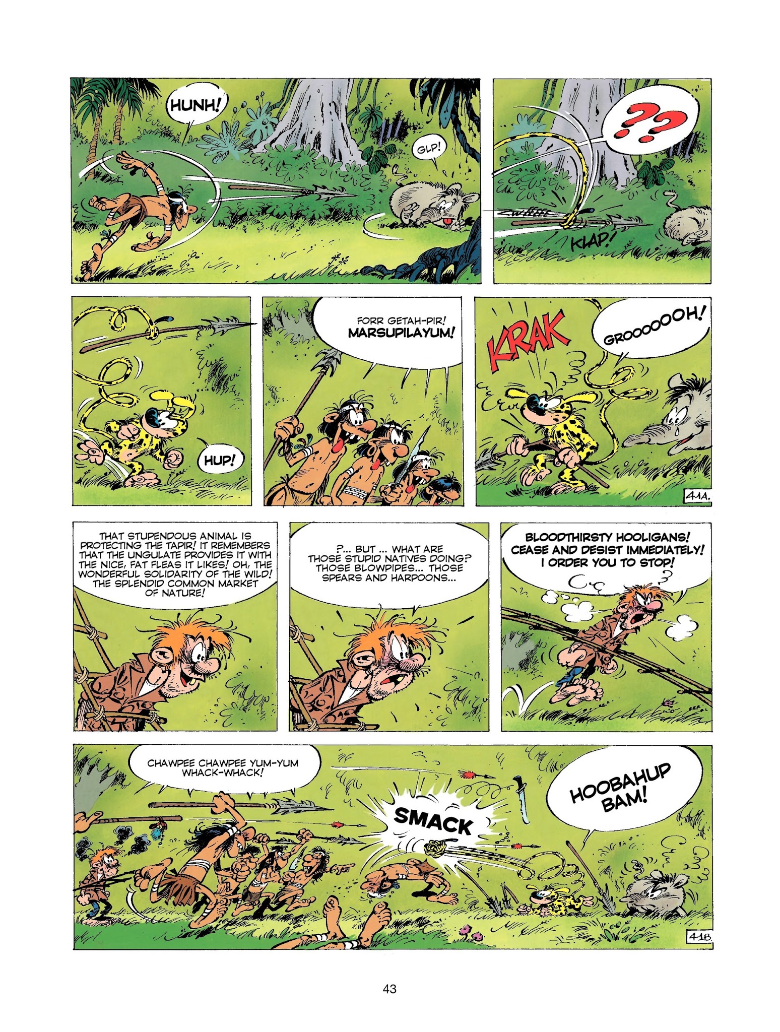 Read online Marsupilami comic -  Issue #1 - 45