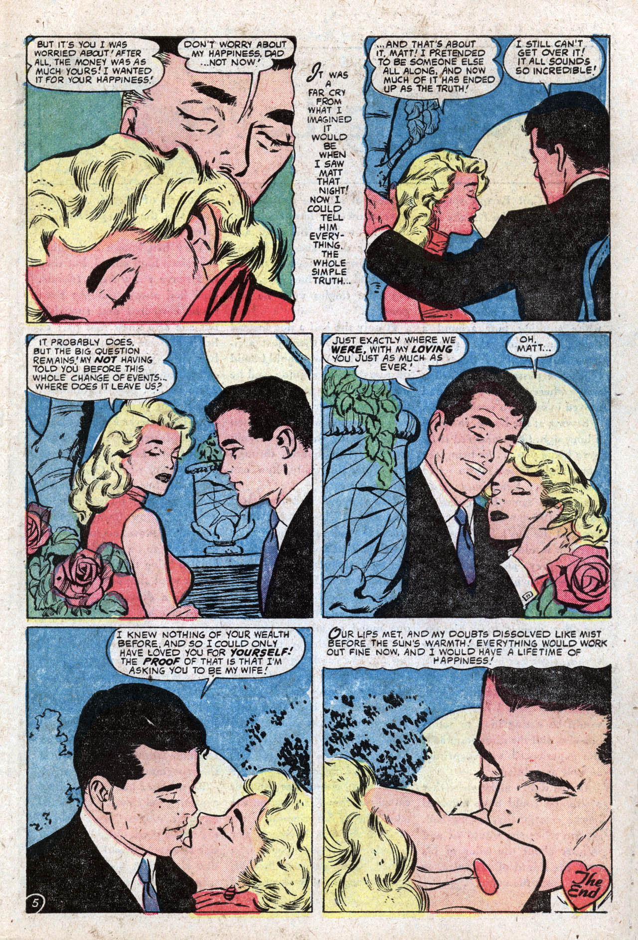 Read online Love Romances comic -  Issue #62 - 7