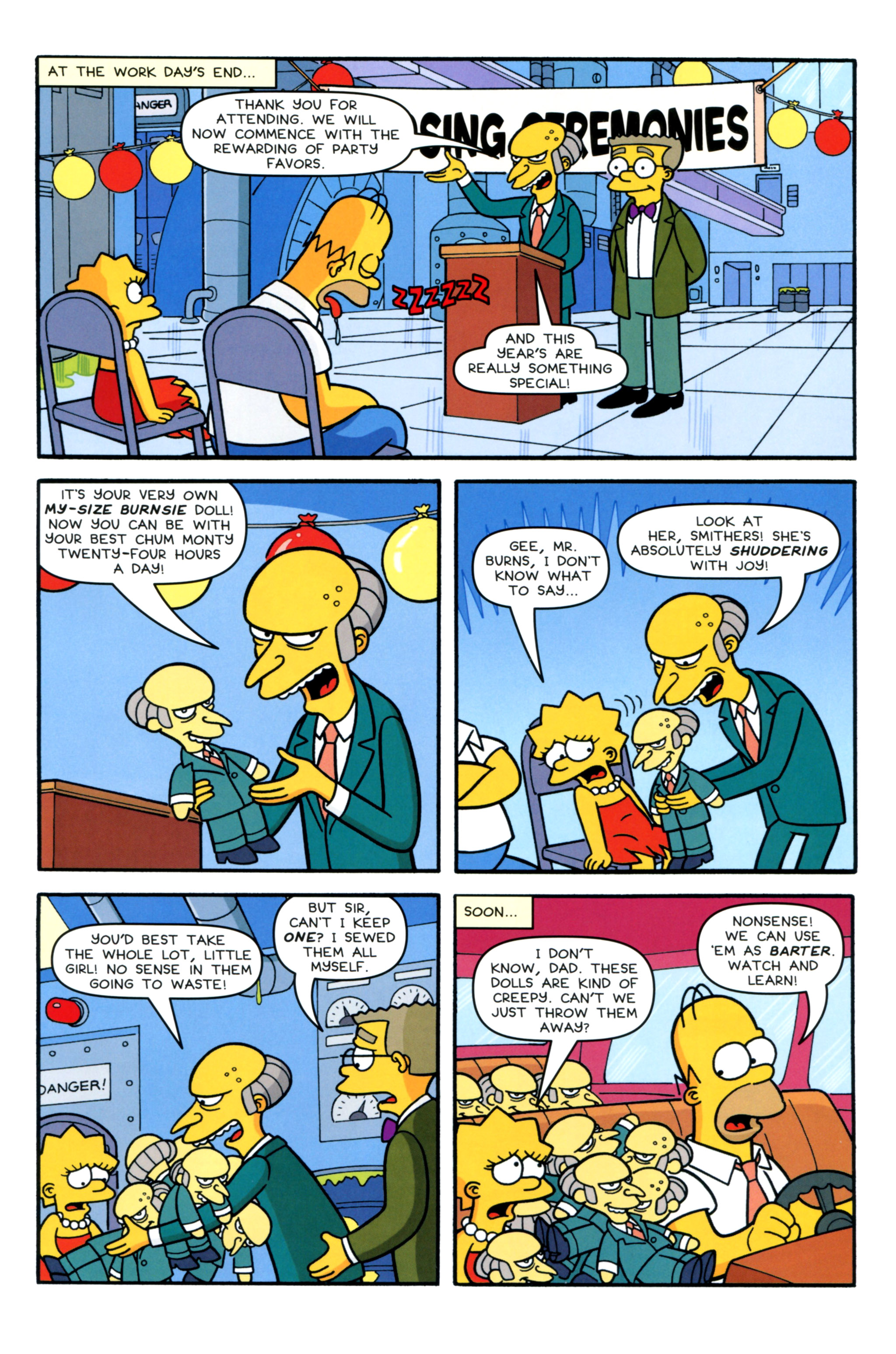Read online Simpsons Comics comic -  Issue #216 - 11