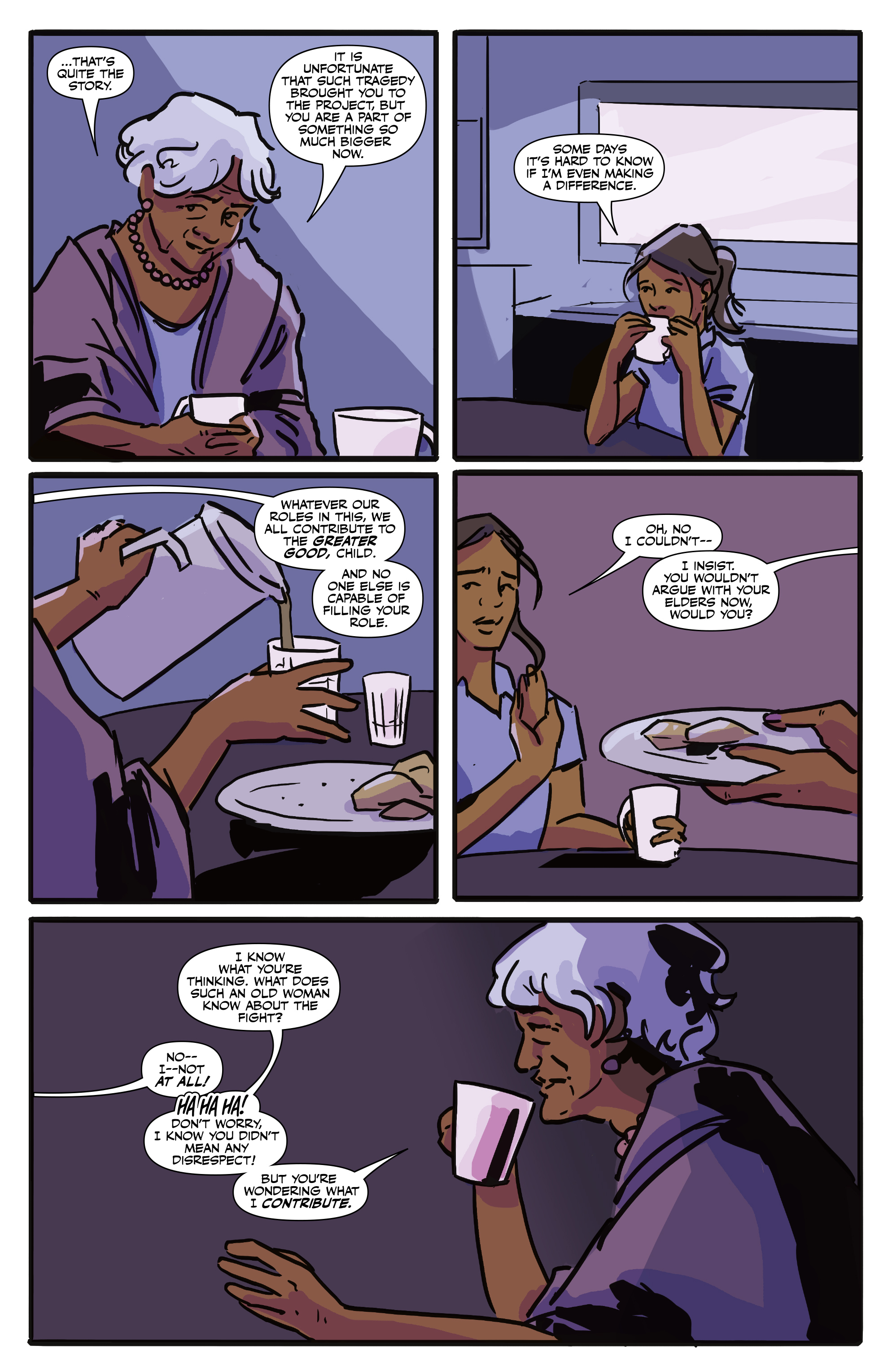 Read online Black (AF): Devil's Dye comic -  Issue #3 - 8