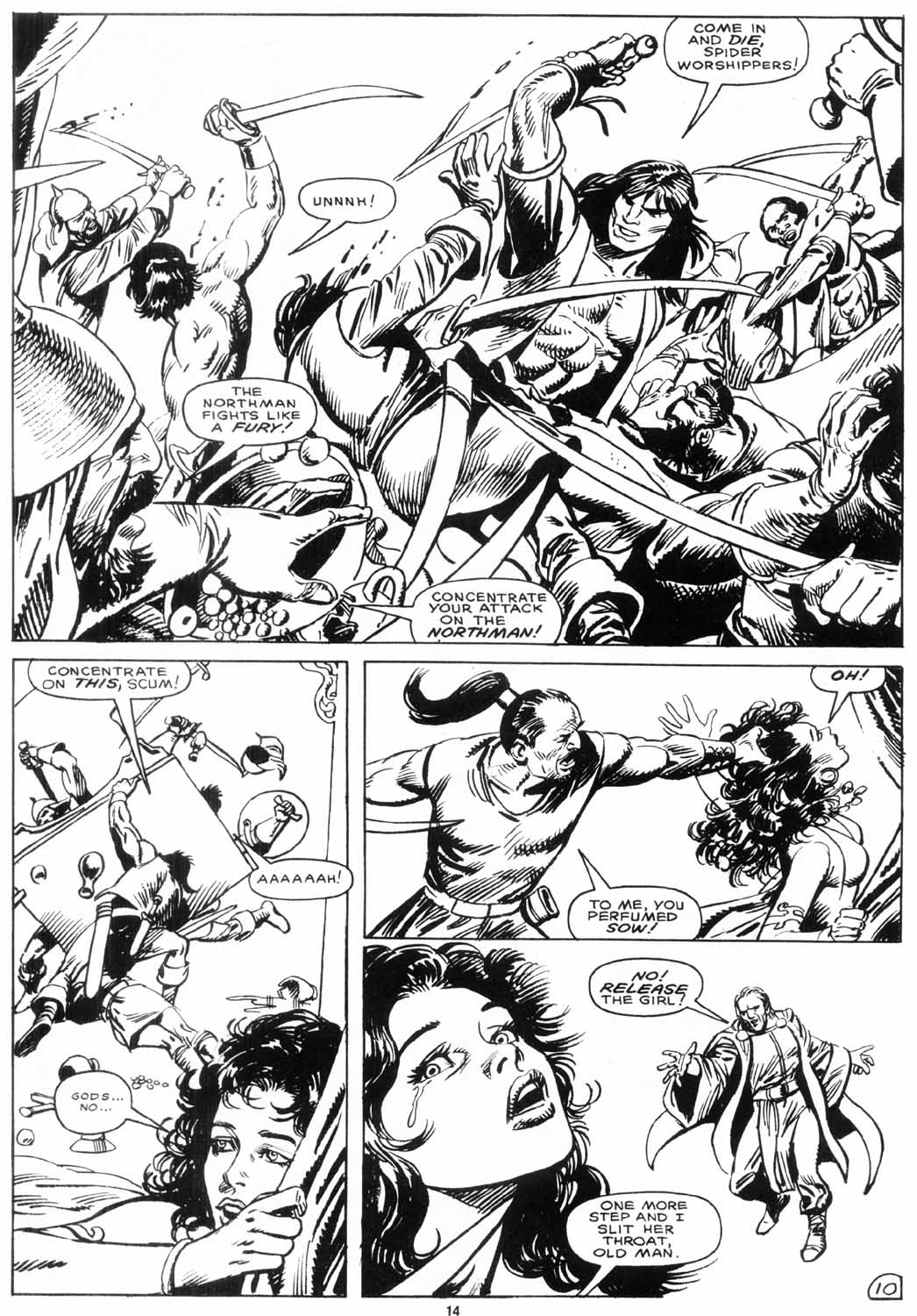 Read online The Savage Sword Of Conan comic -  Issue #156 - 15