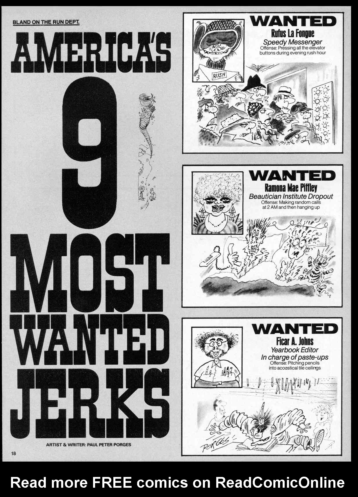 Read online MAD comic -  Issue #295 - 20