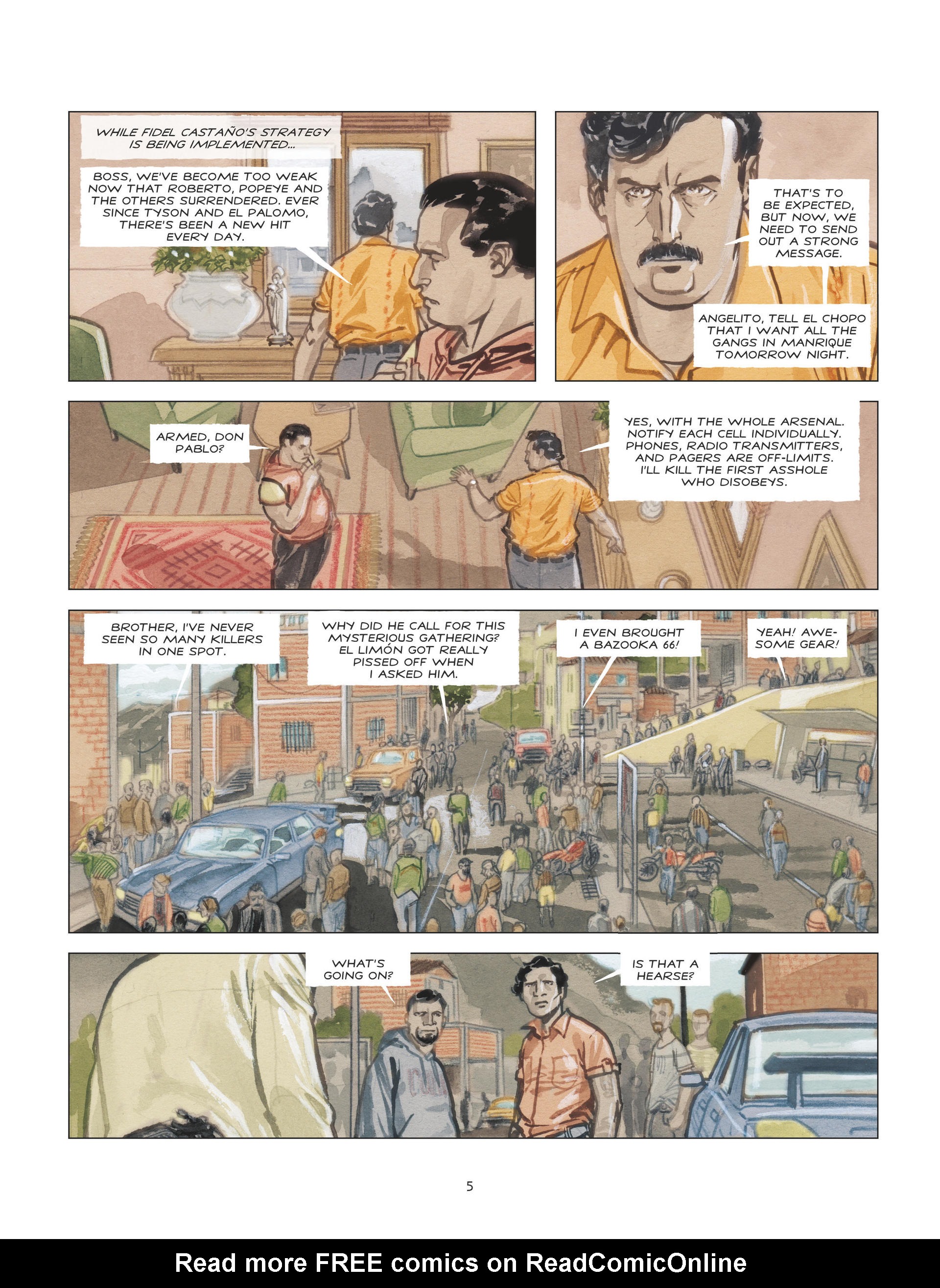 Read online Escobar - El Patrón comic -  Issue #3 - 3