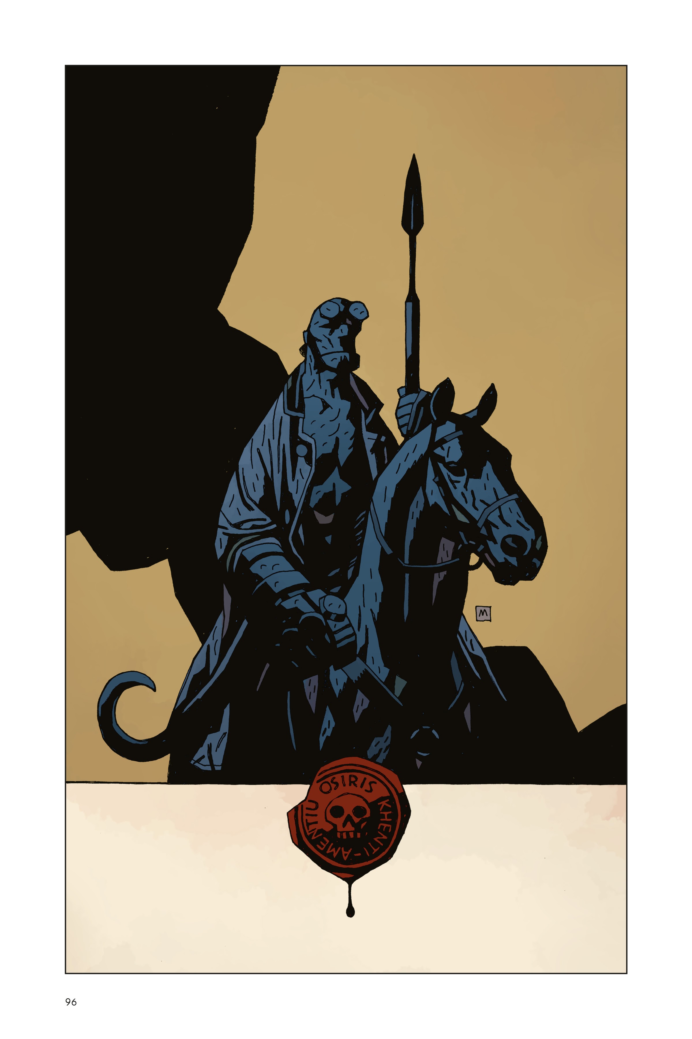 Read online Hellboy: 25 Years of Covers comic -  Issue # TPB (Part 1) - 98