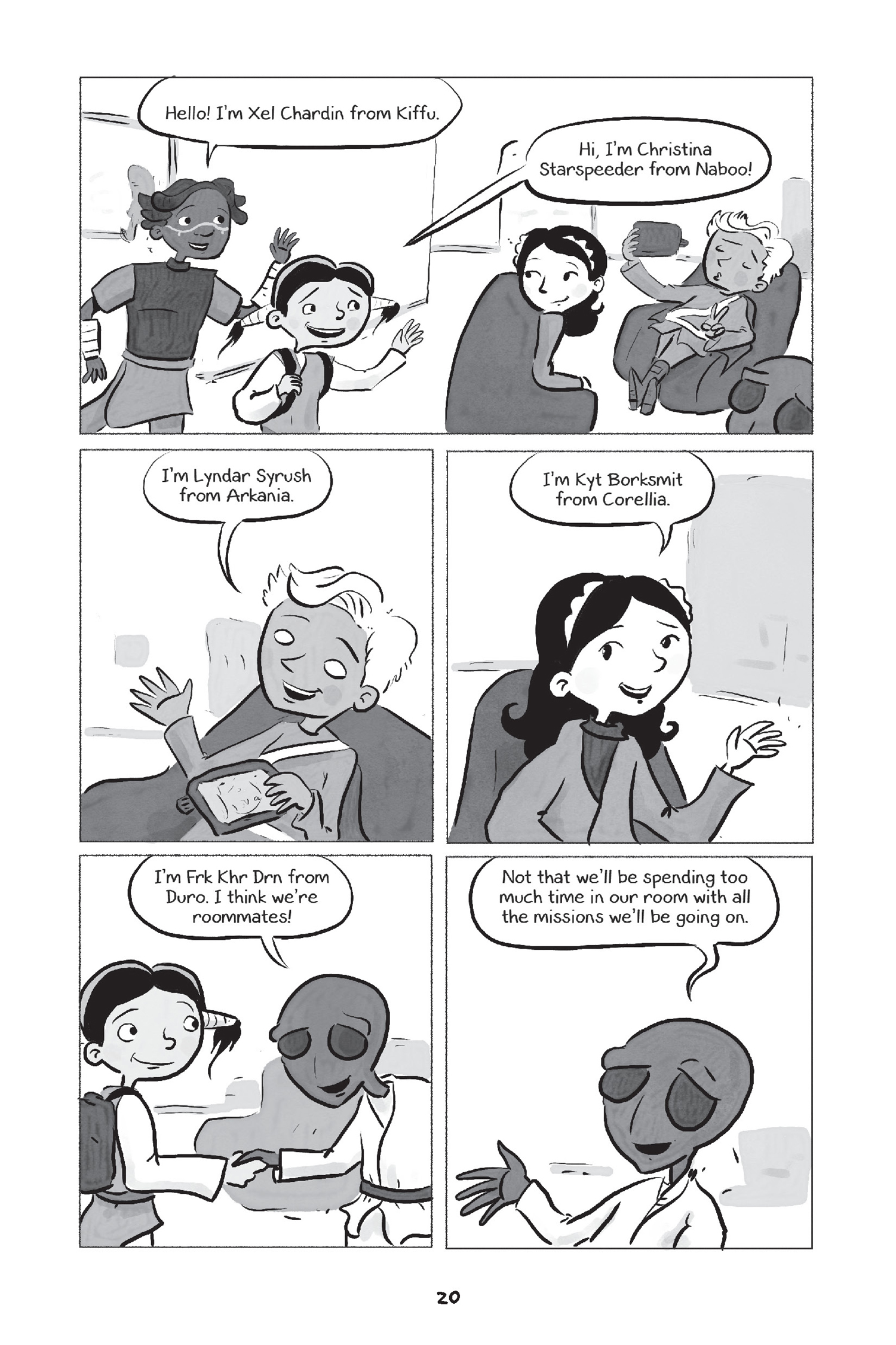 Read online Jedi Academy comic -  Issue # TPB 7 (Part 1) - 22