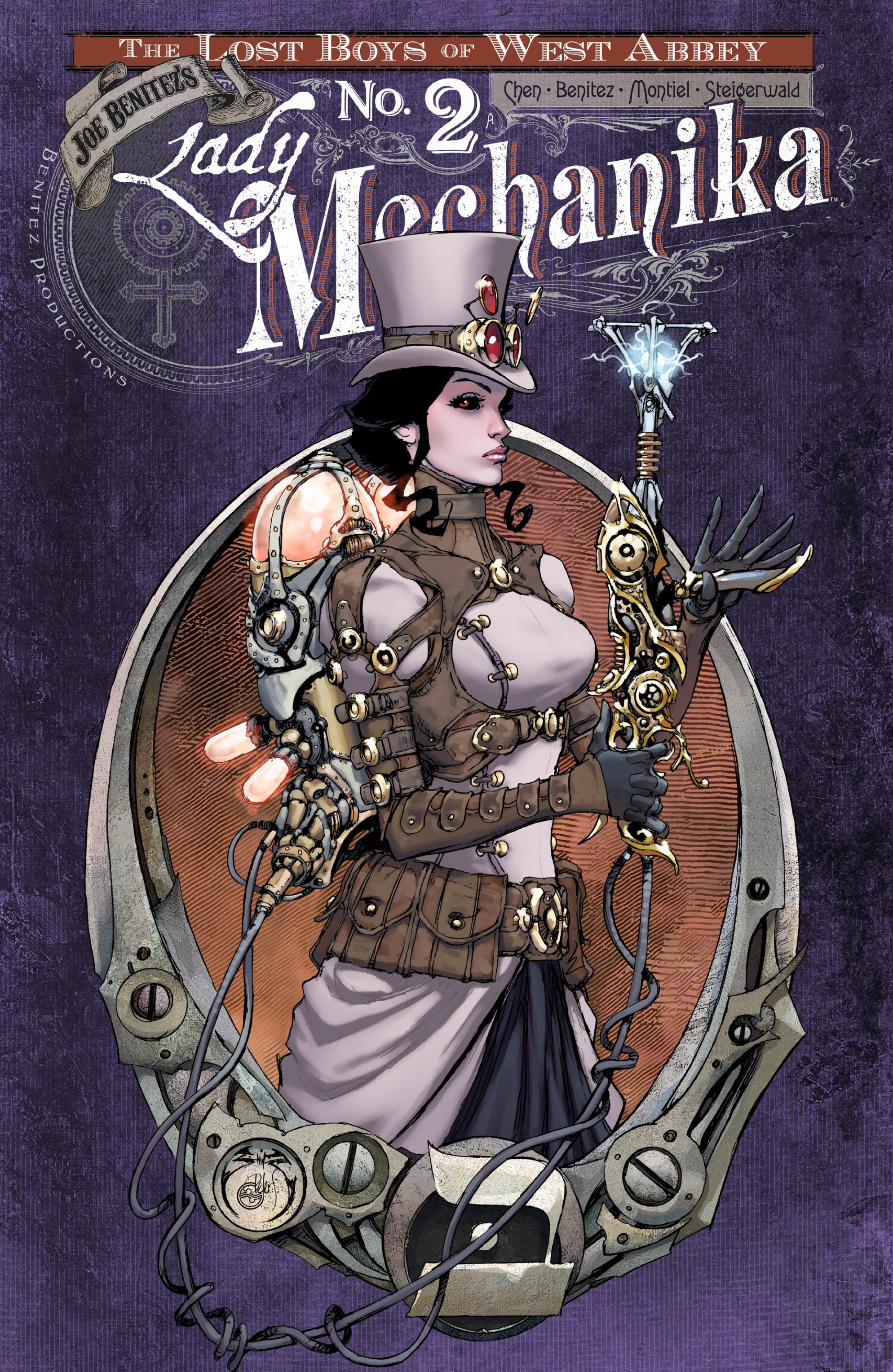 Read online Lady Mechanika: The Lost Boys of West Abbey comic -  Issue #2 - 1