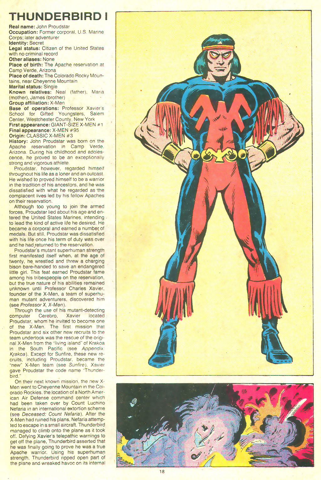 Read online The Official Handbook of the Marvel Universe Deluxe Edition comic -  Issue #20 - 20