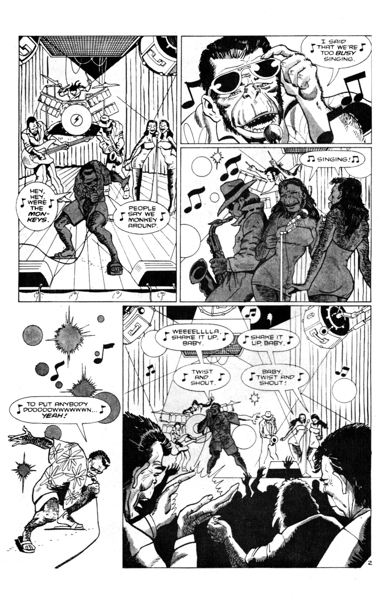 Read online Ape City comic -  Issue #1 - 4