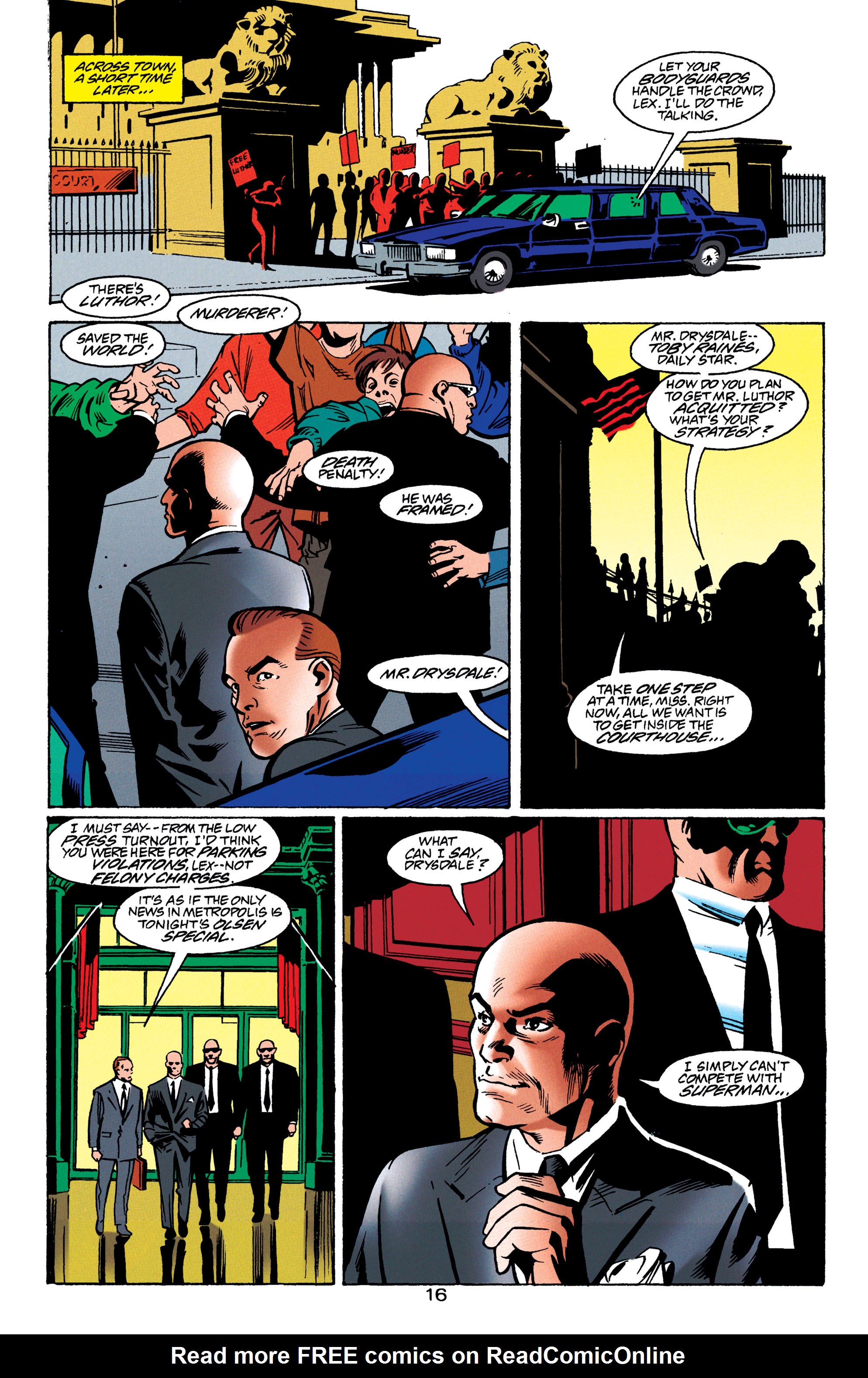 Read online Adventures of Superman (1987) comic -  Issue #550 - 17